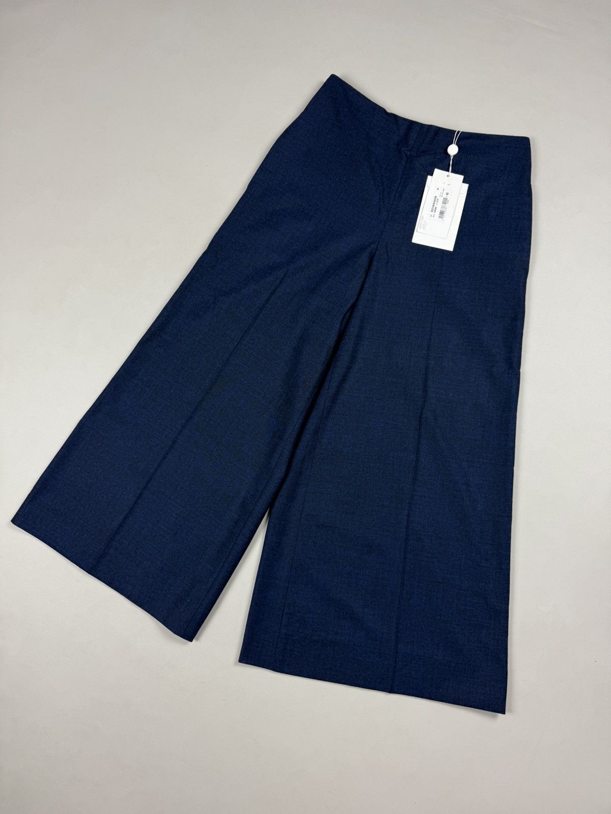 Maison Margiela BNWT! Maison Margiela Wool Wide Leg Dress Pants Trousers Size 27" / US 4 / IT 40 - 4 Thumbnail