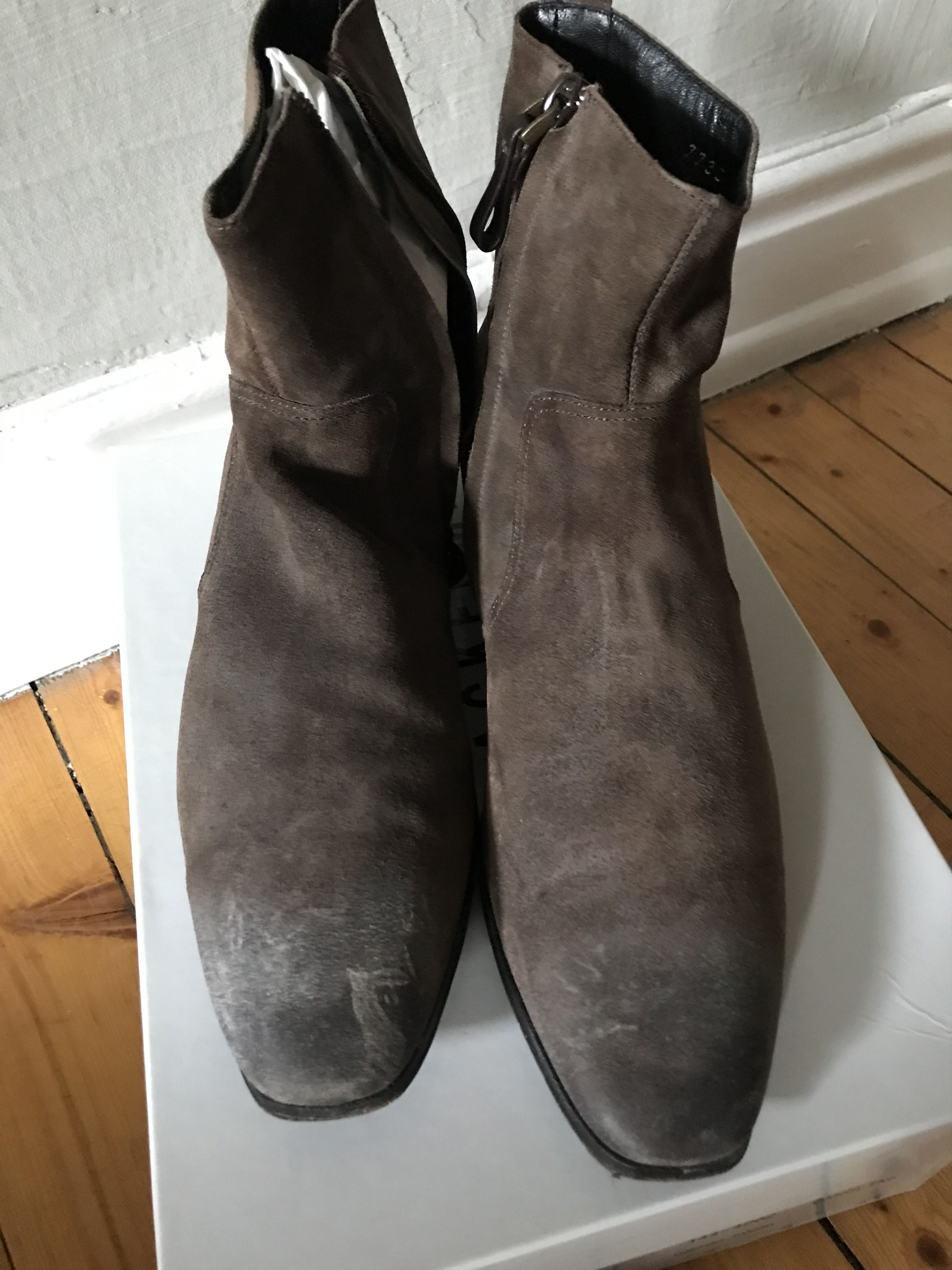 Haider Ackermann Haider Ackermann "Caroline" suede boots, 41 Size US 8 / EU 41 - 7 Thumbnail