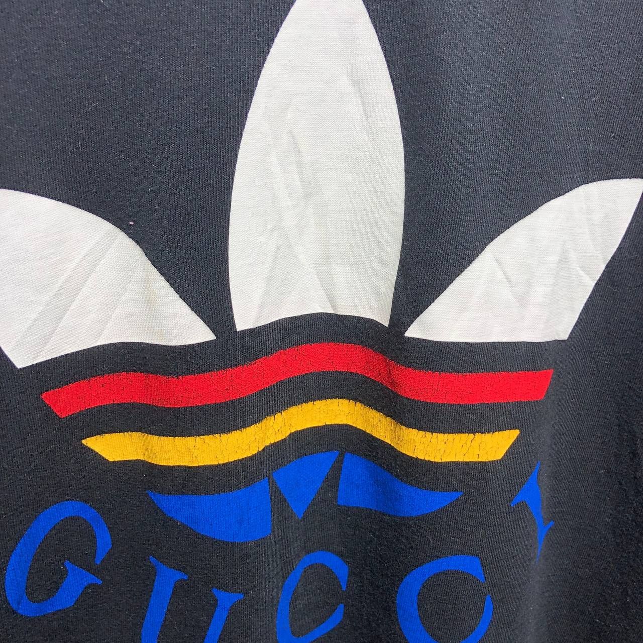 Adidas × Gucci Gucci X Adidas Trefoil Logo Tee Size US L / EU 52-54 / 3 - 3 Thumbnail