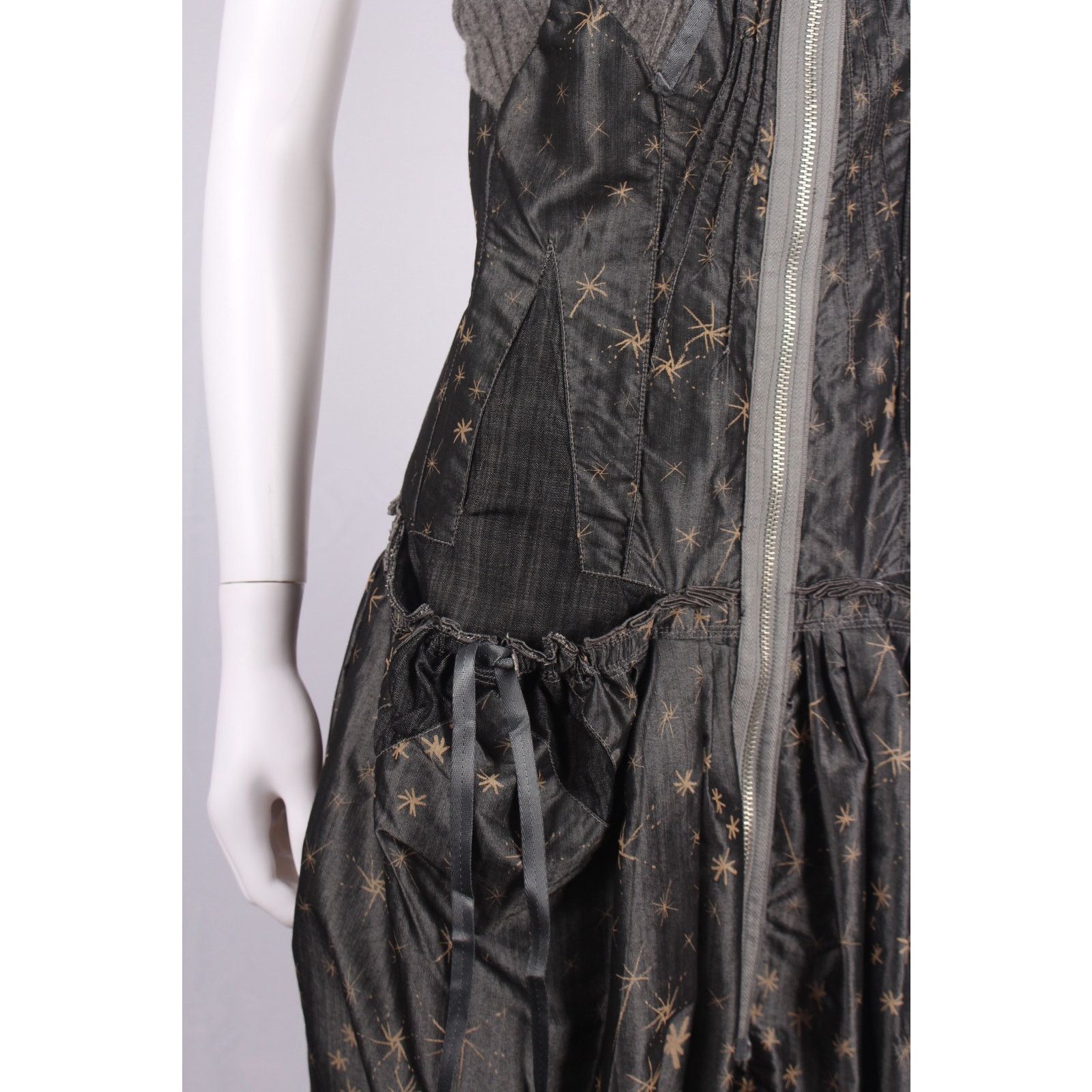 Marithe + Francois Girbaud Rare Marithé François Girbaud Star Bustier Dress Size S / US 4 / IT 40 - 5 Thumbnail