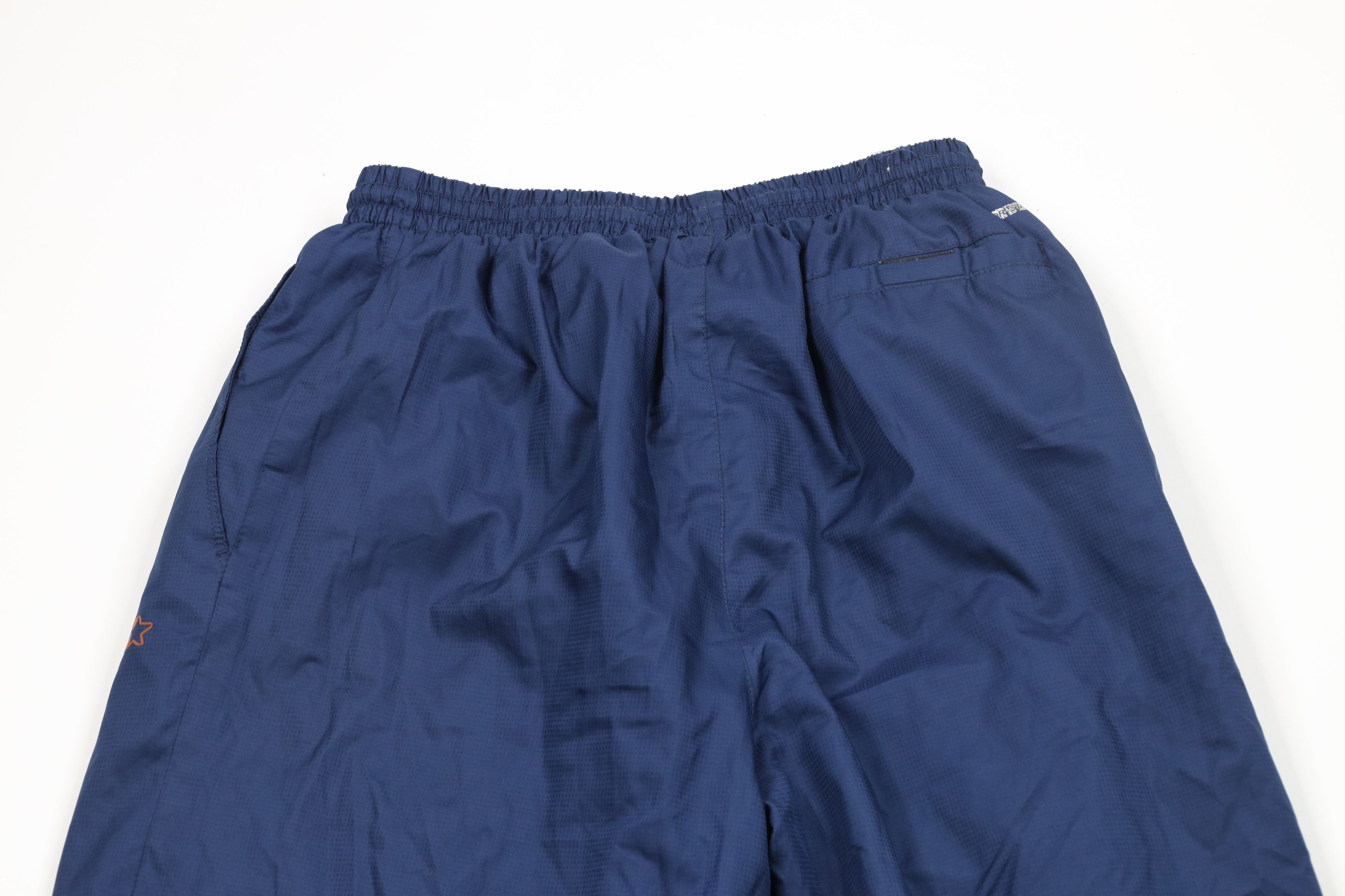 Starter × Vintage Vintage 90s Y2K Starter Reflective Windbreaker Pants Blue Size US 34 / EU 50 - 10 Thumbnail