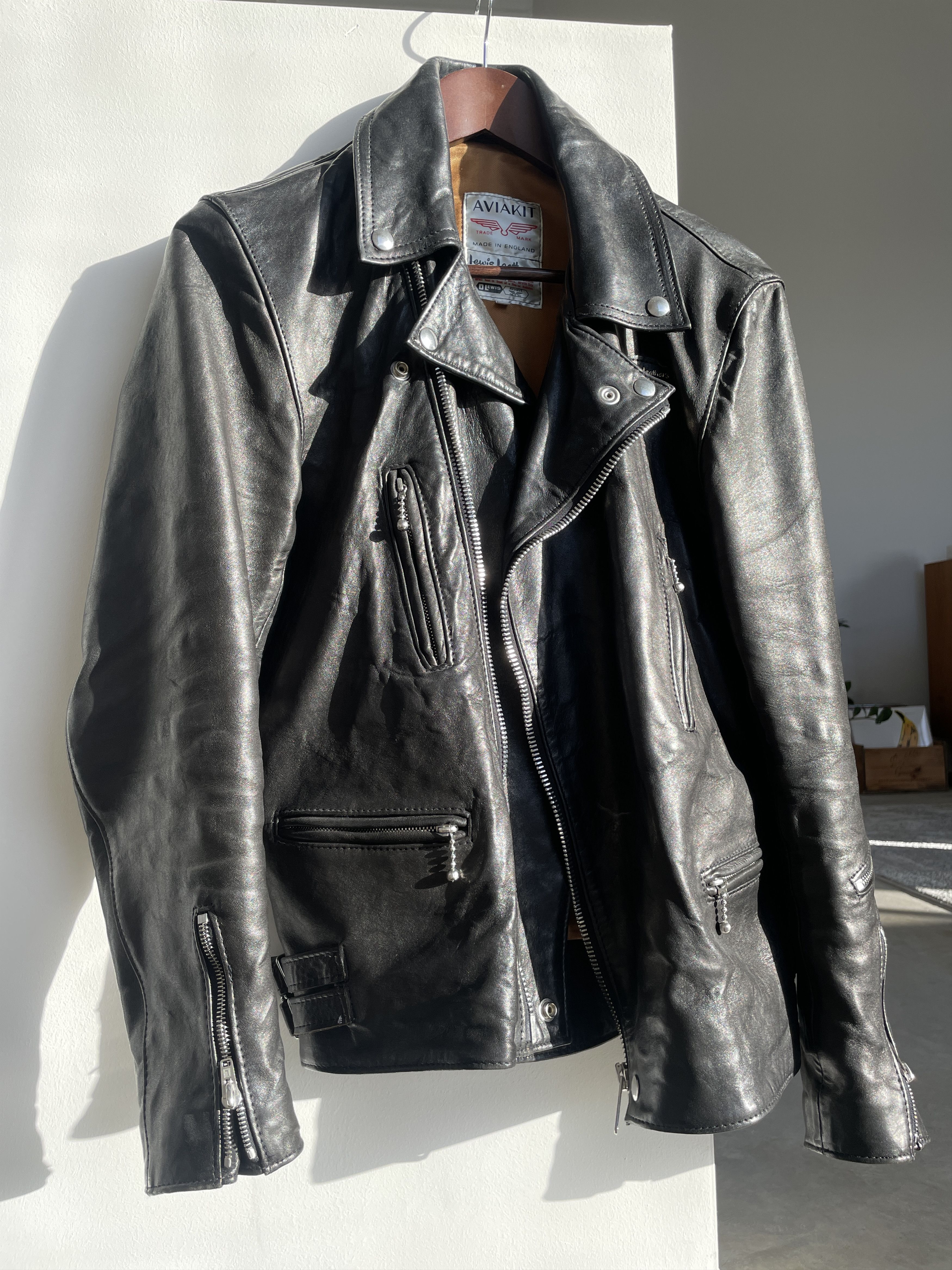 Lewis Leathers Lewis Leathers 402t Lighting Sheep Leather jacket Size US S / EU 44-46 / 1 - 9 Thumbnail