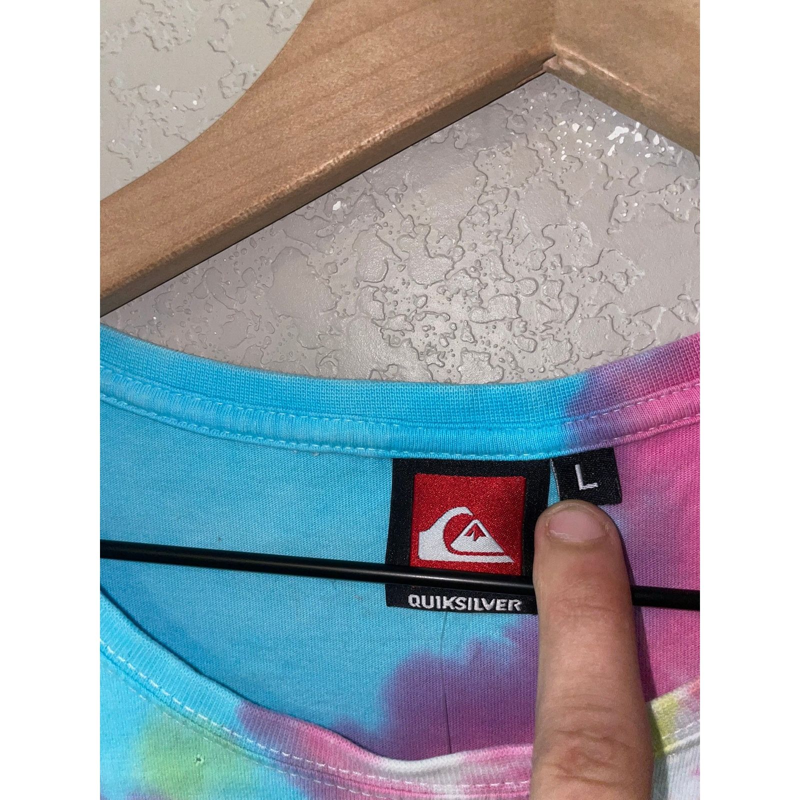 Quiksilver Quiksilver Tie Dye Shirt Bali Monkey Multicolor Surf Tee Y2K Size US L / EU 52-54 / 3 - 5 Thumbnail