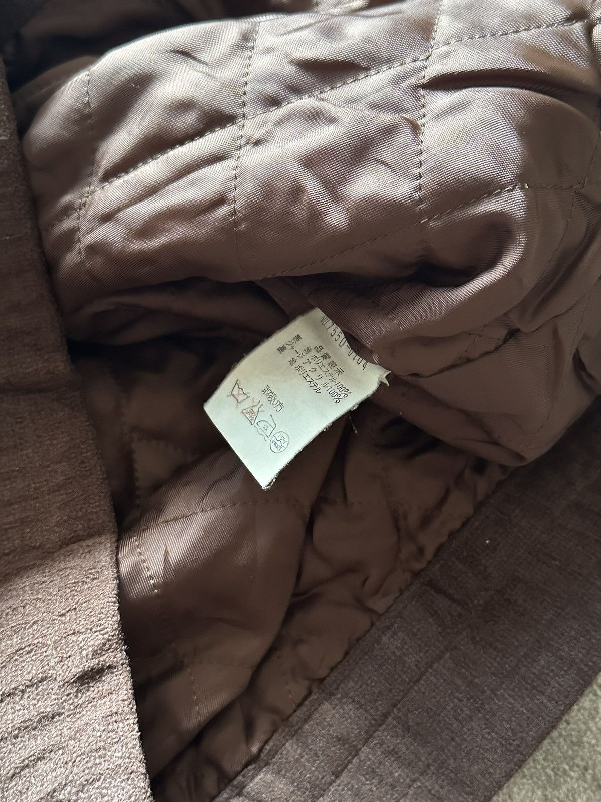 Issey Miyake 90s Japanese Issey Miyake Style Suede Brown Bomber Jacket Size US M / EU 48-50 / 2 - 6 Thumbnail
