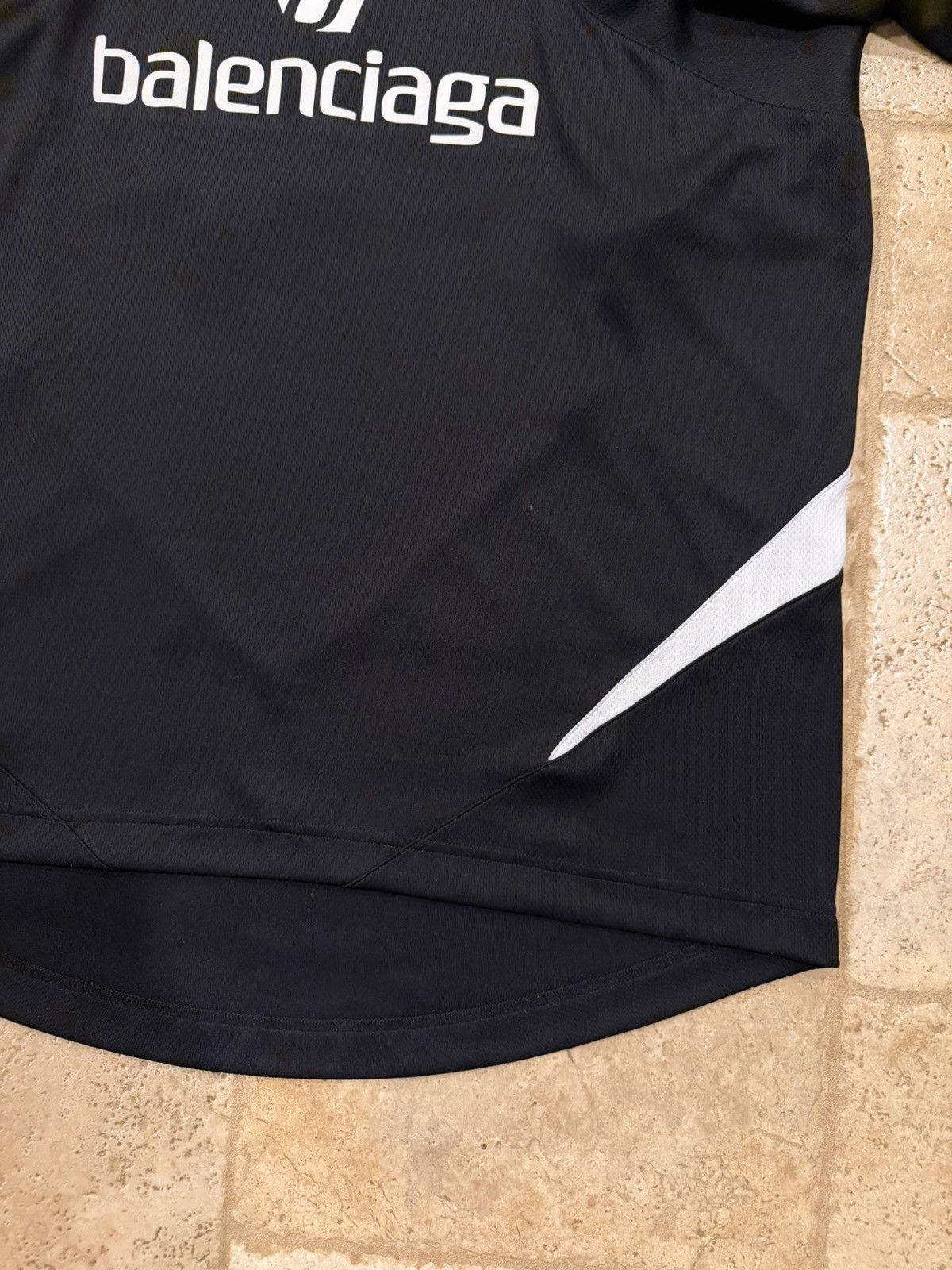 Balenciaga Balenciaga FW20 Soccer Sporty Logo Runway Jersey T-Shirt Size US XS / EU 42 / 0 - 2 Thumbnail