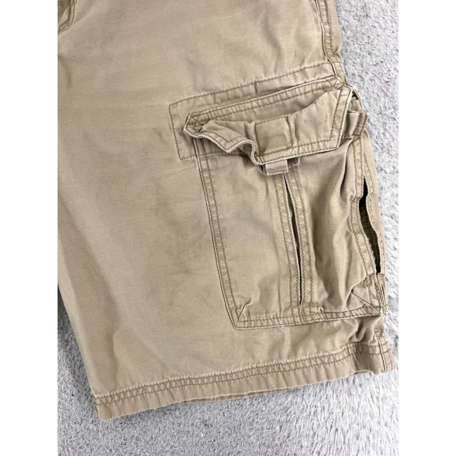 The North Face The North Face Shorts Mens 36 Beige 100% Cotton Cargo Hiking Camping READ Size US 36 / EU 52 - 2 Thumbnail
