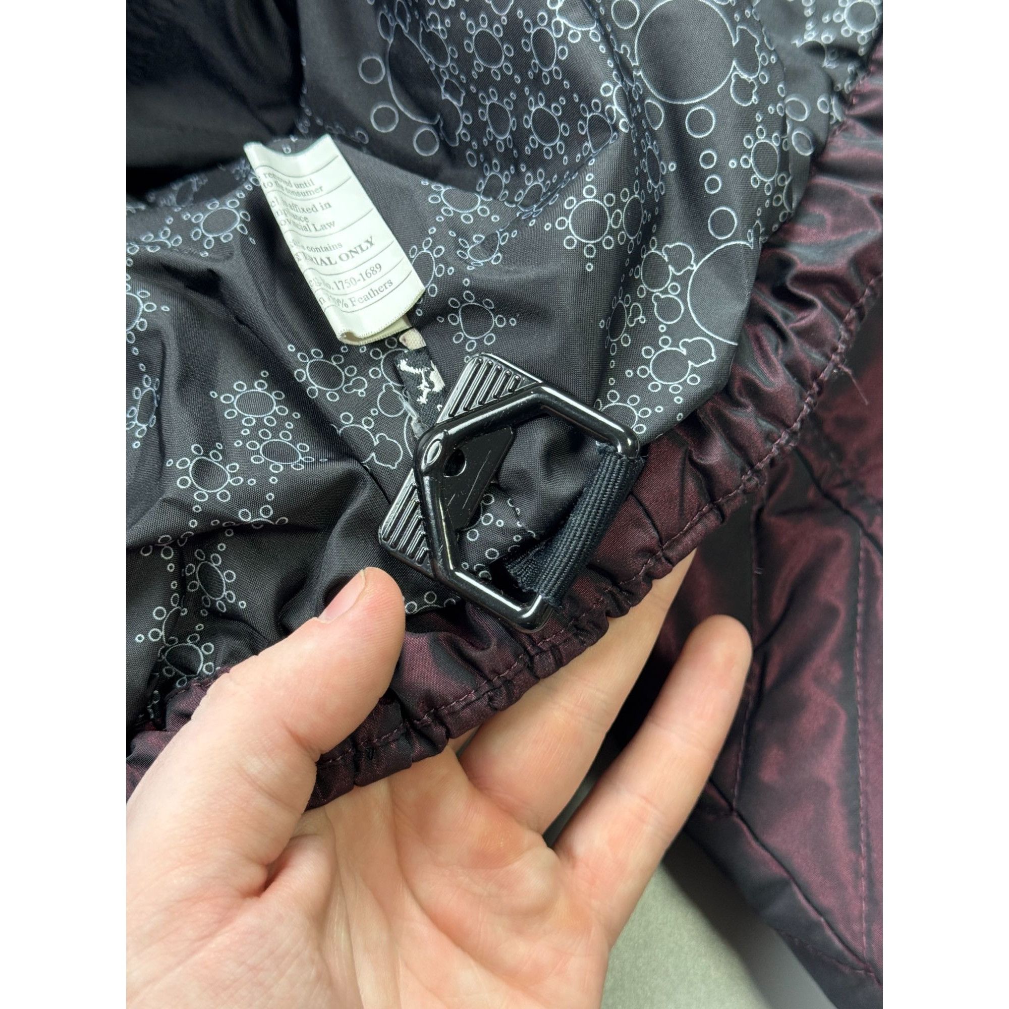 Oakley Vintage Oakley Software Iridescent Puffer Jacket (YG014) Size S / US 4 / IT 40 - 15 Thumbnail