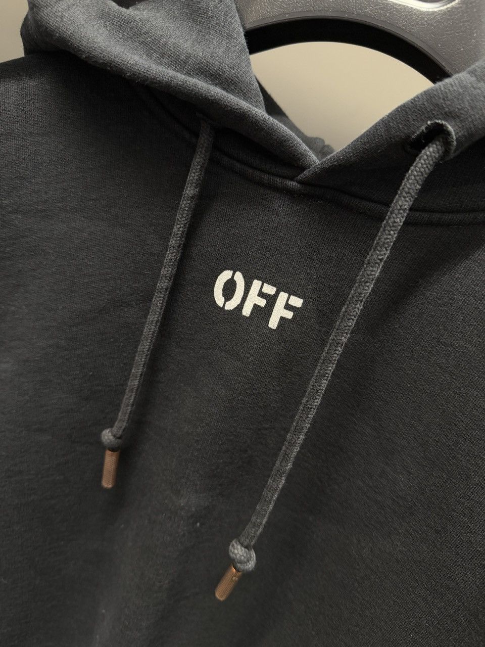 Off-White Diag Spray Oversized Hoodie Size US S / EU 44-46 / 1 - 6 Thumbnail