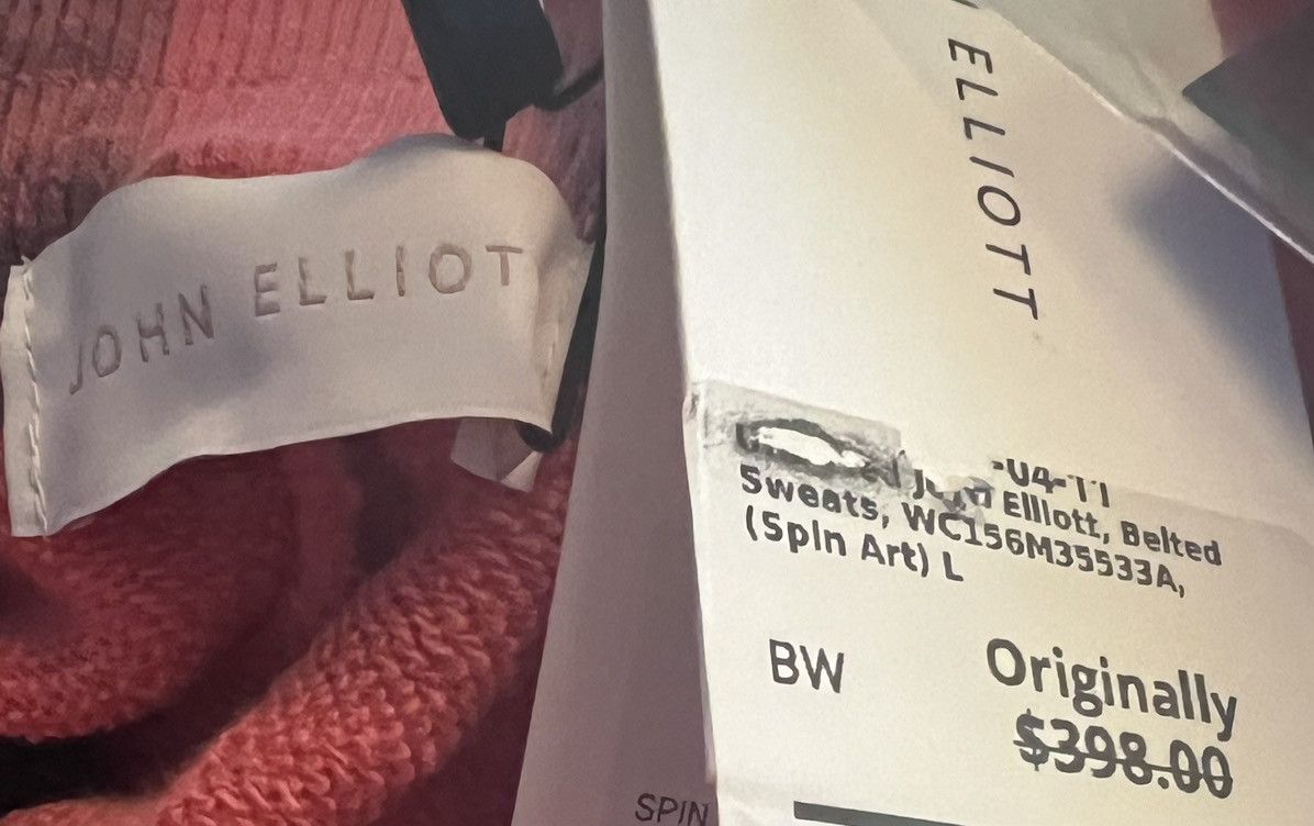 John Elliott John Elliott Belted Spin Art Sweatpants Size 30" / US 8 / IT 44 - 7 Thumbnail
