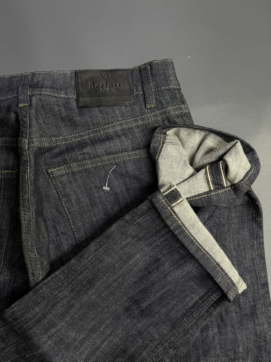 Berluti × Designer × Japanese Brand BERLUTI PARIS DESIGNER ITALY SELVEDGE DENIM JEANS Size US 30 / EU 46 - 1 Thumbnail