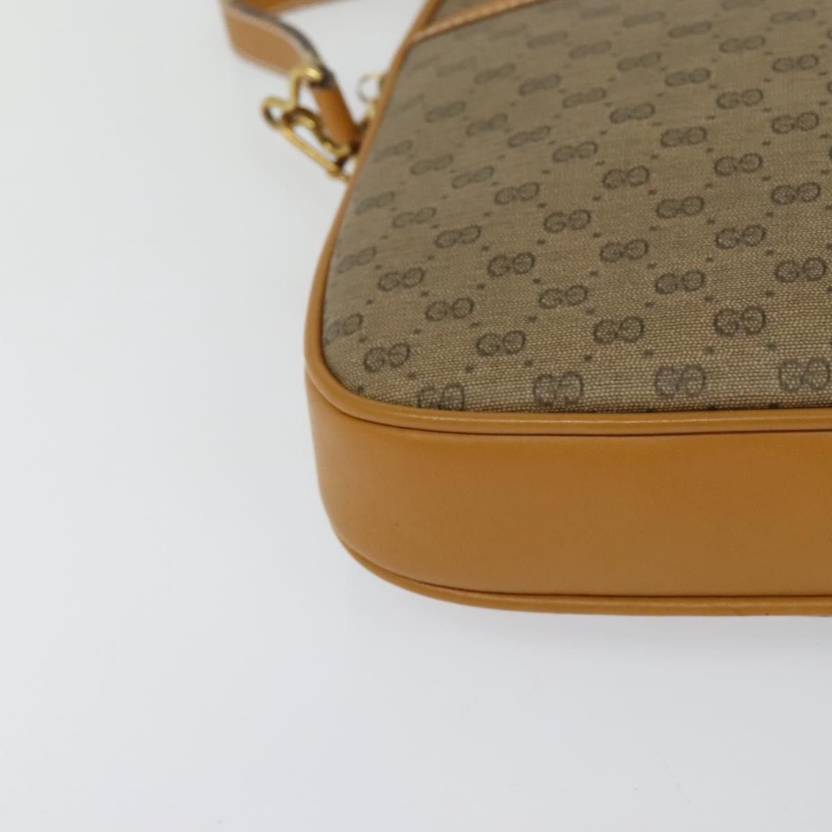 Gucci GUCCI Micro GG Supreme Shoulder Bag Pvc Beige Gold 004 89 Size ONE SIZE - 10 Thumbnail