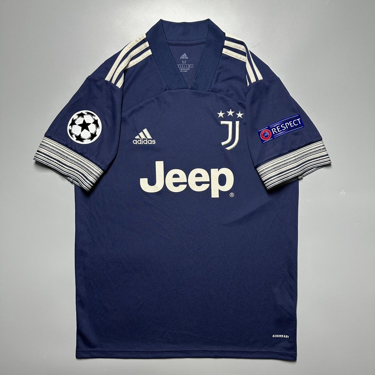 Vintage JUVENTUS ADIDAS 2020/2021 FOOTBALL AWAY JERSEY #7 RONALDO Size US M / EU 48-50 / 2 - 2 Thumbnail
