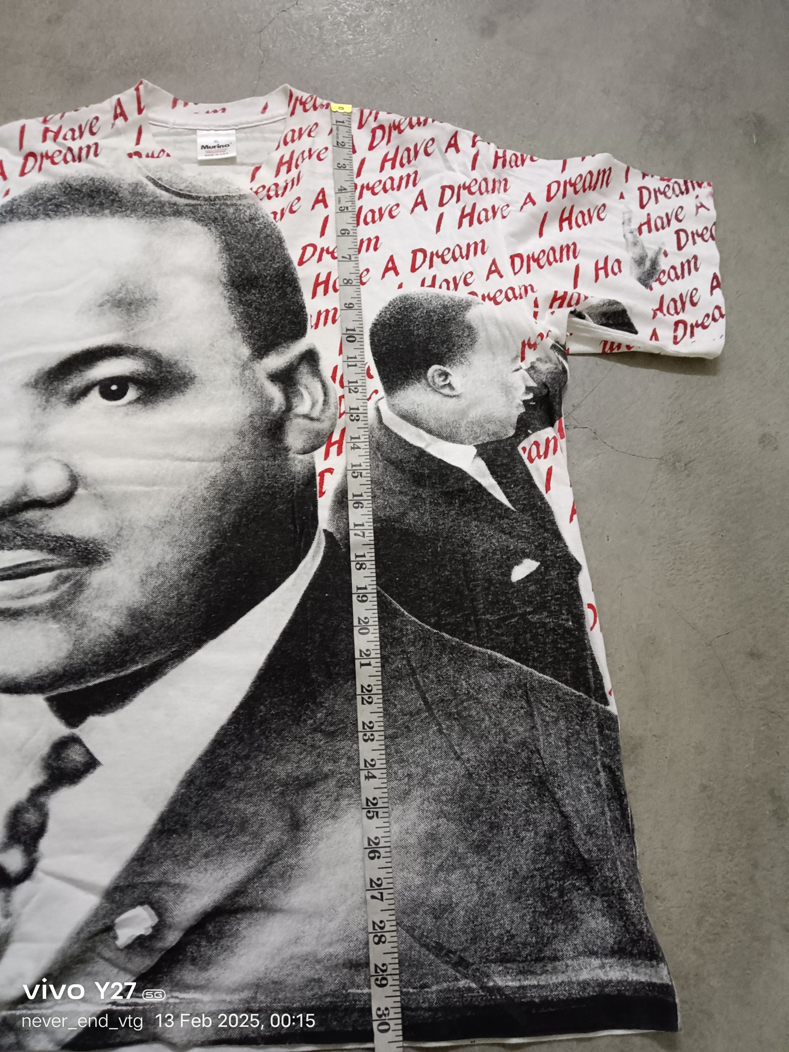 Vintage VINTAGE MARTIN LUTHER Size US XL / EU 56 / 4 - 6 Thumbnail