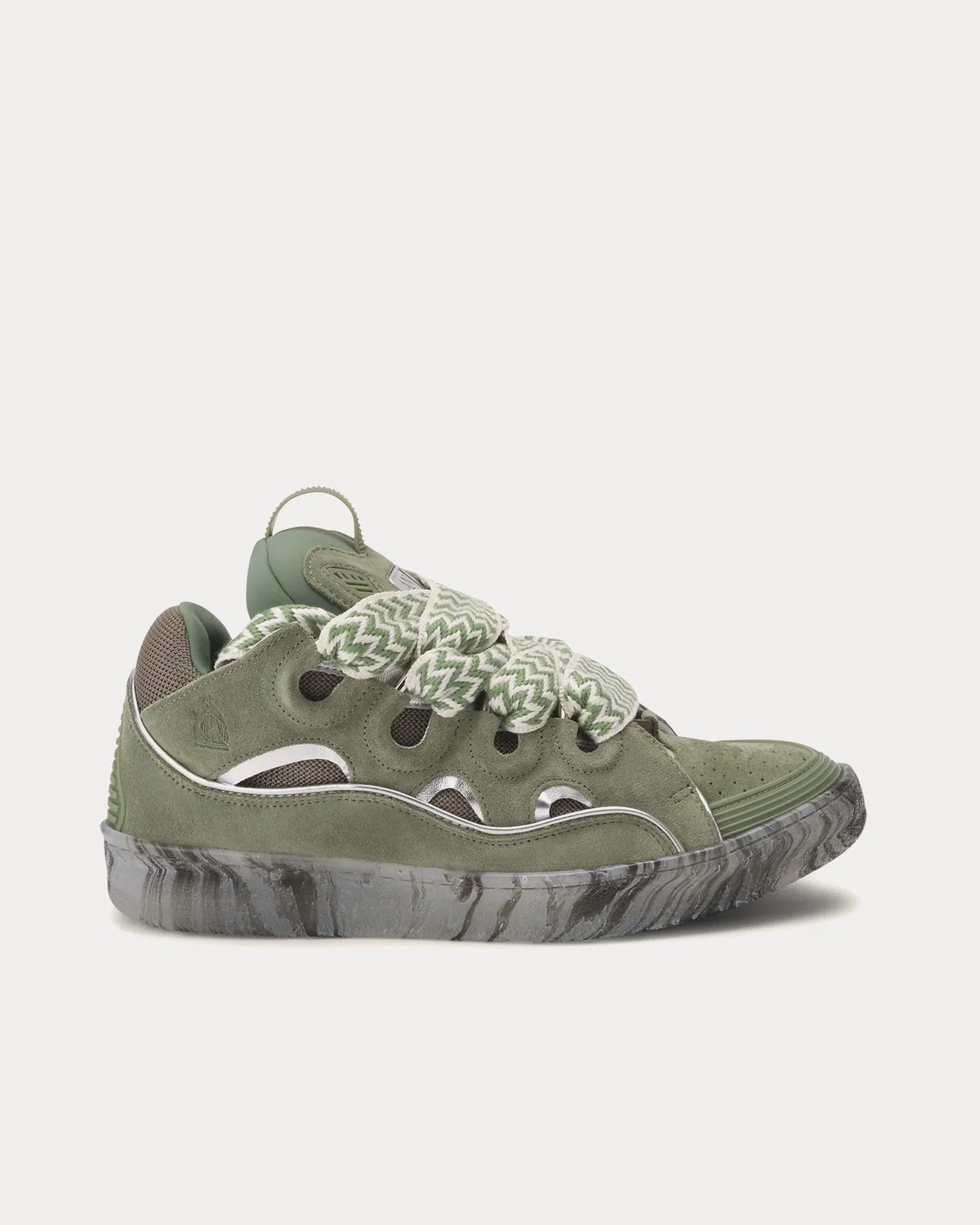 Lanvin oc11z0426 Curb Sneakers in Green Size US 9 / EU 42 - 1 Thumbnail