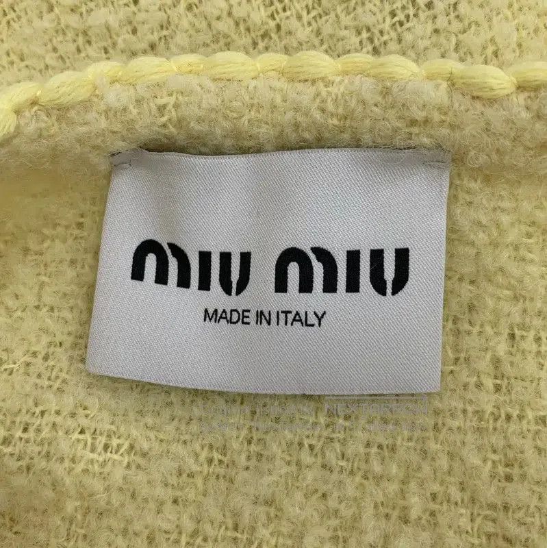 Miu Miu Miu Miu Yellow Wool Women's Cardigan . Size XS / US 0-2 / IT 36-38 - 5 Thumbnail