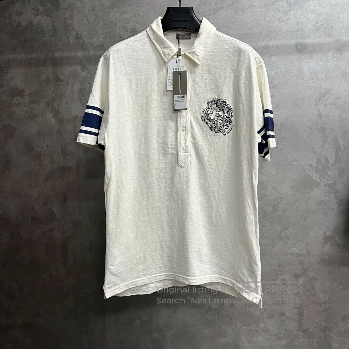 Dior Dior Letter Logo printed short-sleeved polo shirt| Size US L / EU 52-54 / 3 - 1 Thumbnail