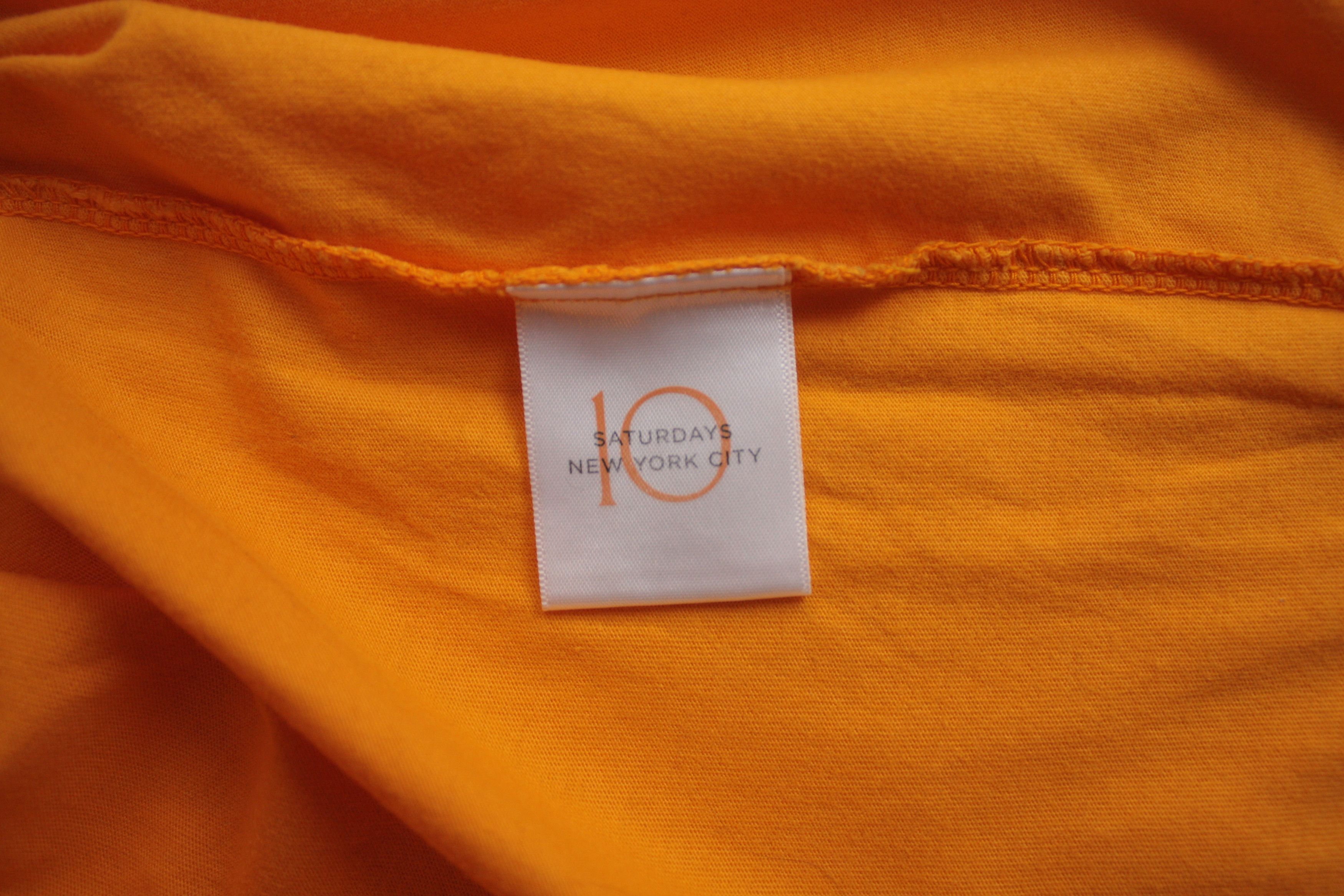 Saturdays NYC Saturdays New York City Yellow Longsleeve Tee Men's Small Size US S / EU 44-46 / 1 - 9 Thumbnail