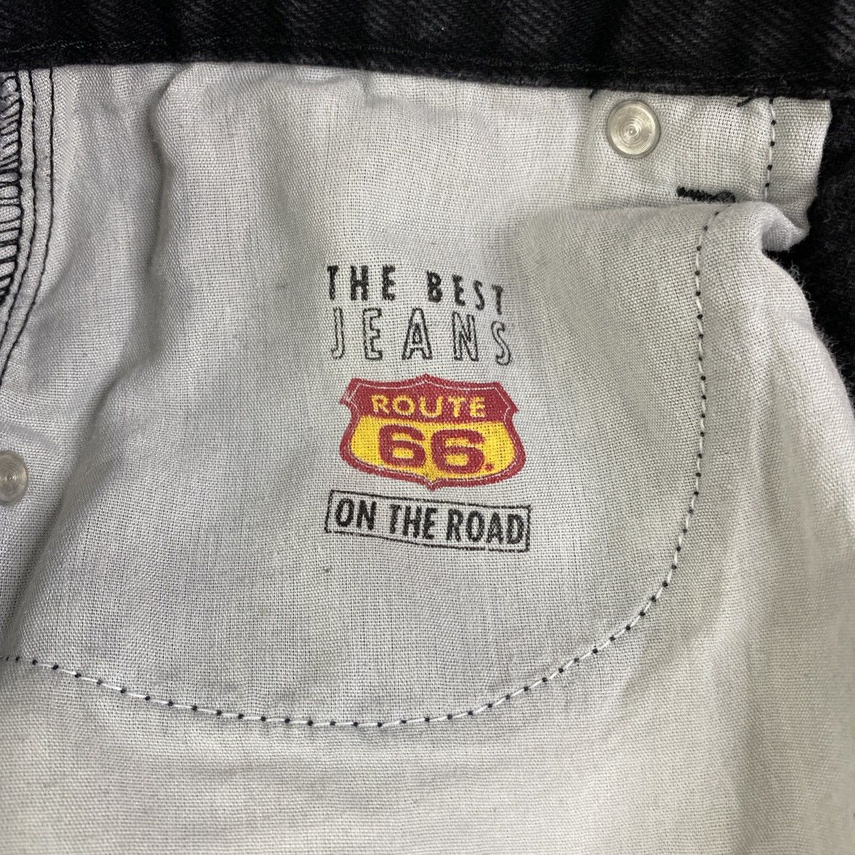 Route 66 Route 66 Jeans Womens Black Relaxed Fit *FLAW* GUC Size 34" / US 12 / IT 48 - 13 Thumbnail