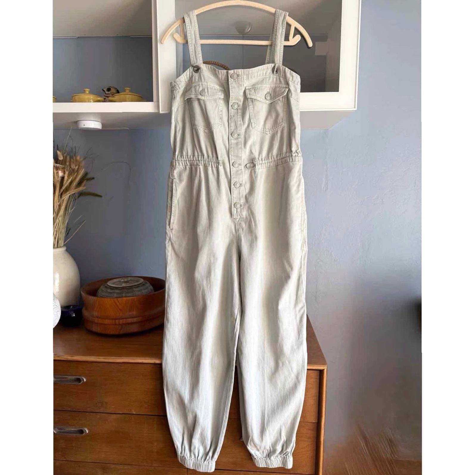 Miss Sixty VINTAGE Miss Sixty Joggers Overalls Jumpsuit Gray S Women Denim Jeans Relaxed Size 28" / US 6 / IT 42 - 2 Thumbnail