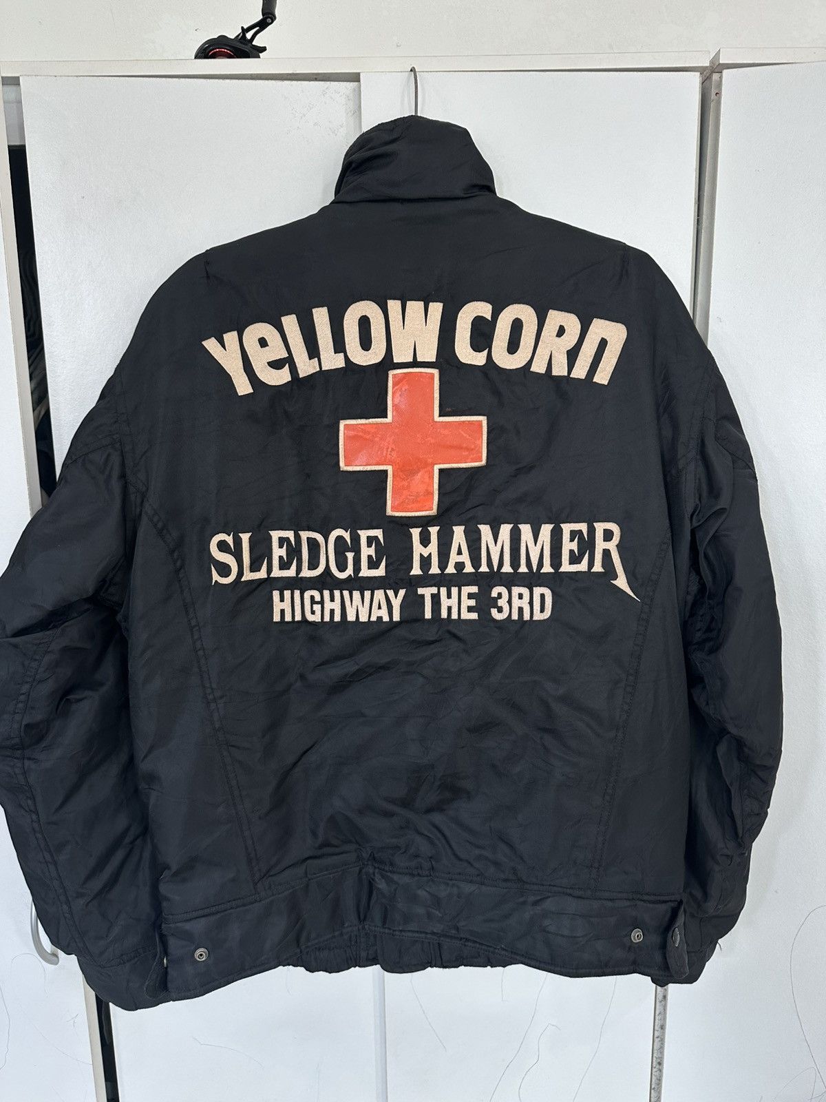 YELLOW CORN Yellow Corn Sledge Hammer Biker Jacket Size US L / EU 52-54 / 3 - 6 Thumbnail