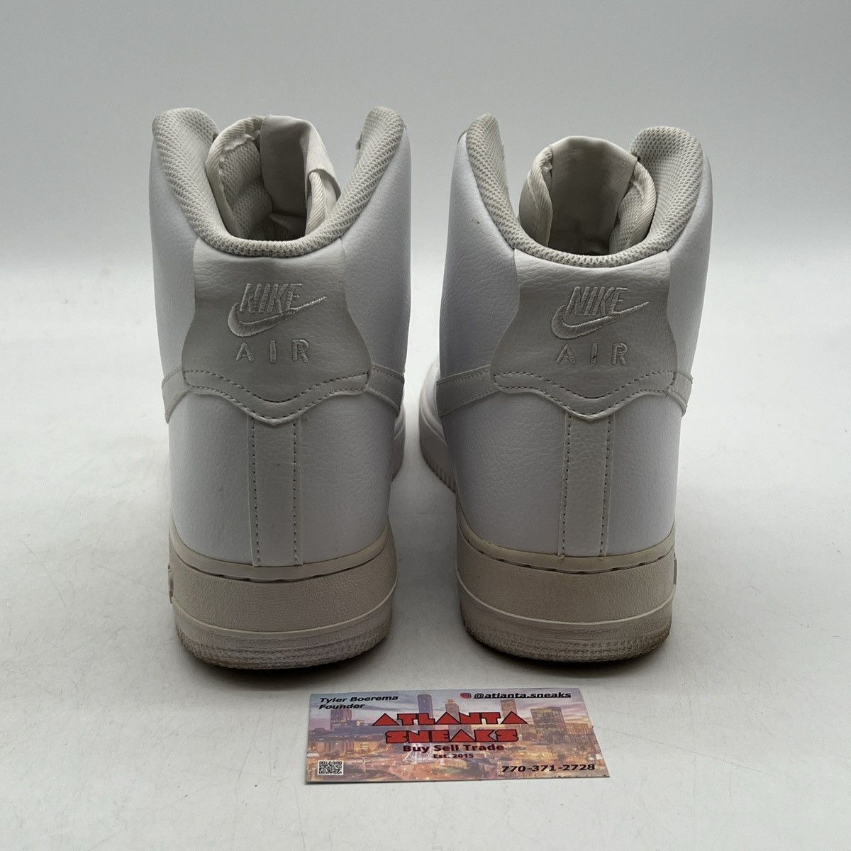 Nike Air Force 1 high white Size US 10 / EU 43 - 3 Thumbnail