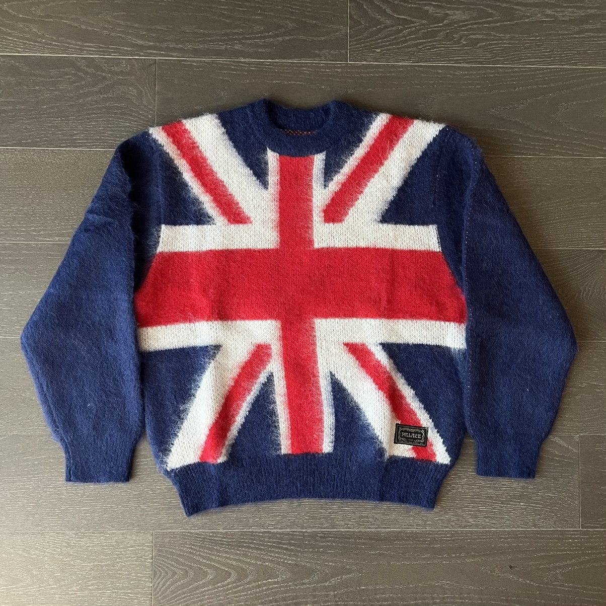 Palace Hairy Flag knit UK | Grailed