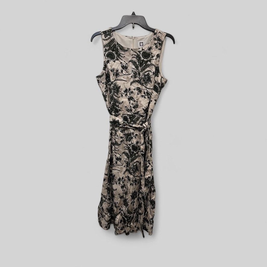 Anne Klein Anne Klein Flower Paisley Dress Size 10 Sleeveless Mid Size L / US 10 / IT 46 - 3 Thumbnail