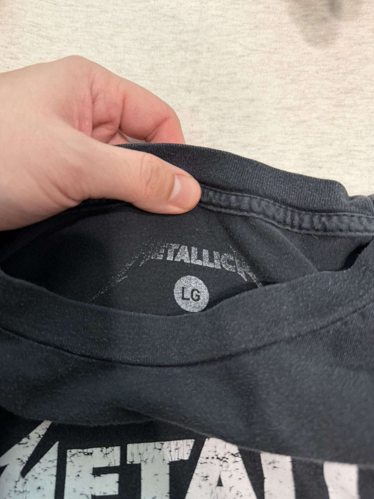 Vintage Vintage Metallica Tee Size L / US 10 / IT 46 - 4 Thumbnail
