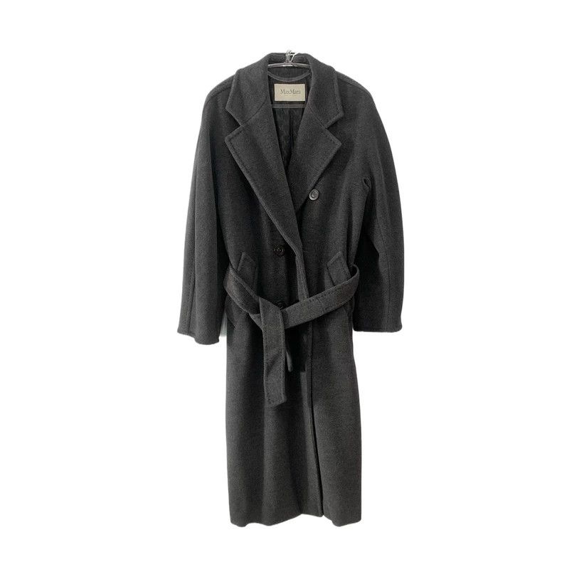 Max Mara Max Mara Grey coat Size S / US 4 / IT 40 - 1 Thumbnail