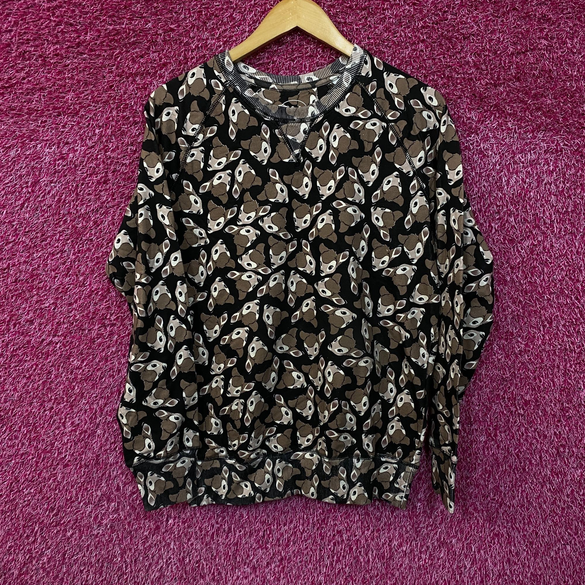 Disney Bambi Number 42 Disney Animated Studios Movie AoP Crewneck S Size US S / EU 44-46 / 1 - 3 Thumbnail