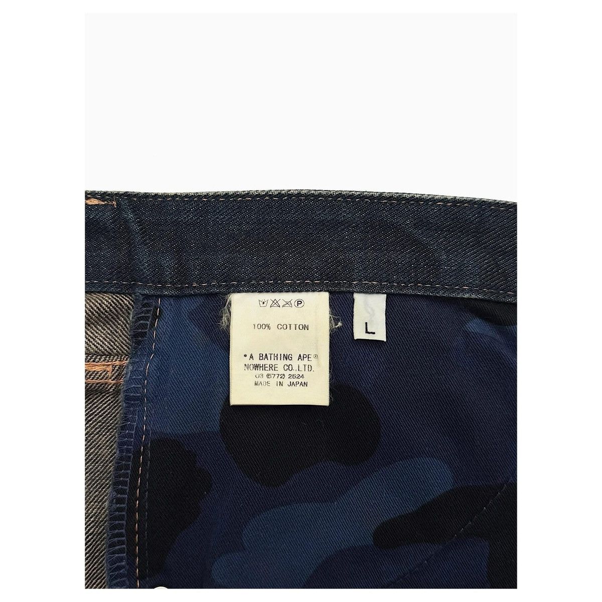 Bape Bape Sta Denim Pants Size US 34 / EU 50 - 11 Thumbnail