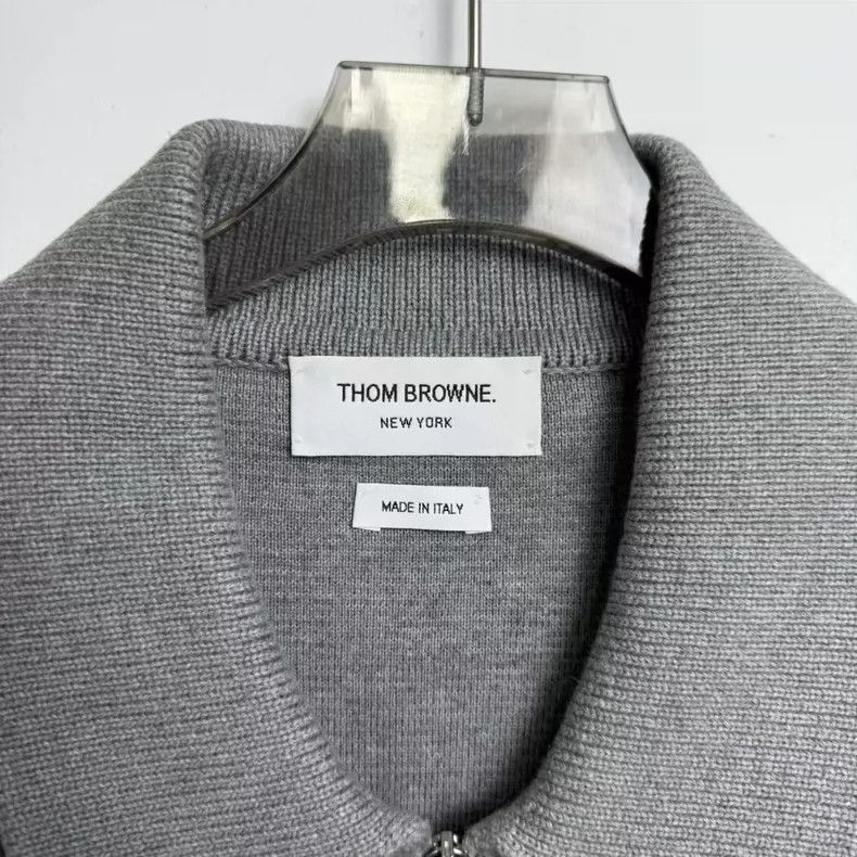 Thom Browne Thom Browne Zipper jacket coat Size US L / EU 52-54 / 3 - 3 Thumbnail