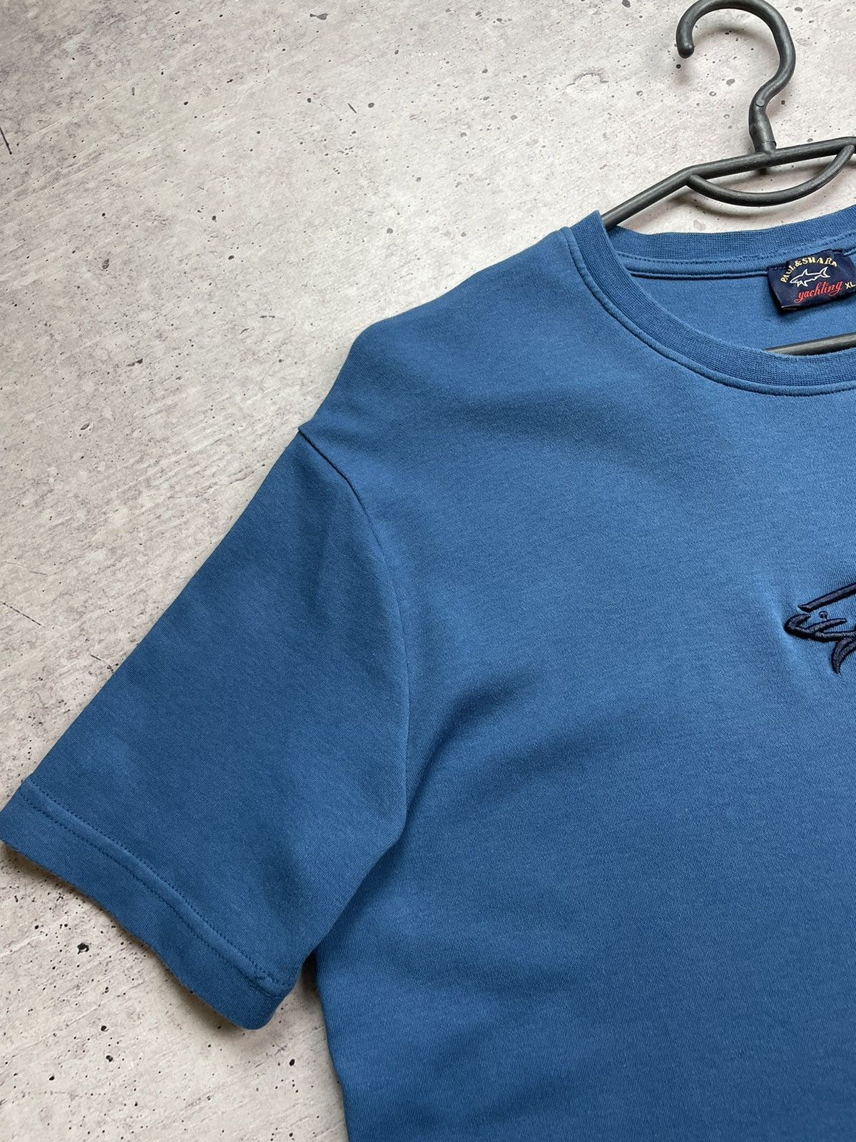 Paul & Shark Paul Shark Embroidered Shark Tshirt Size US M / EU 48-50 / 2 - 6 Thumbnail