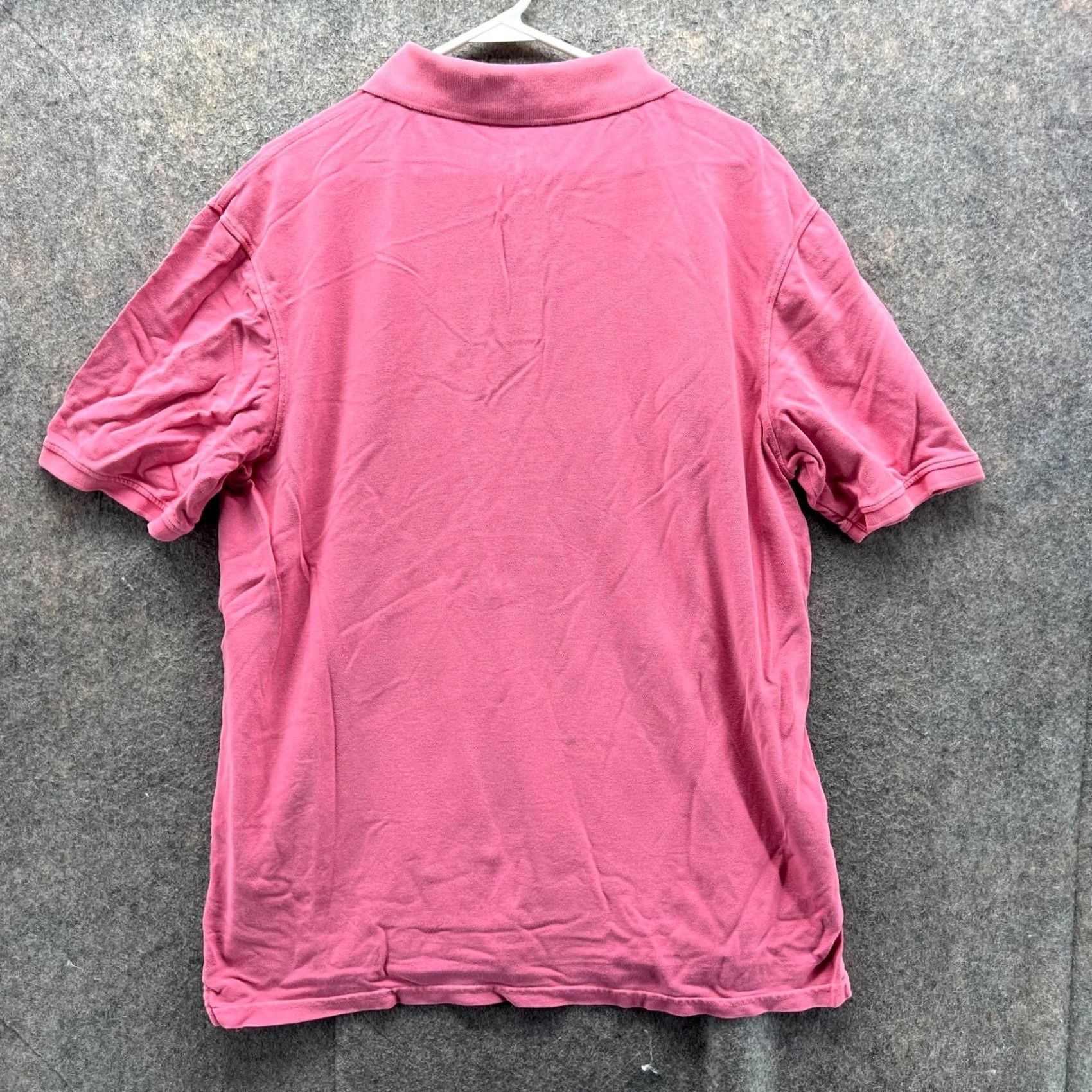 johnnie-O Johnnie-O Polo Shirt Men XL Adult Pink Cotton Preppy Logo Golf Shirt Size 46R - 2 Thumbnail
