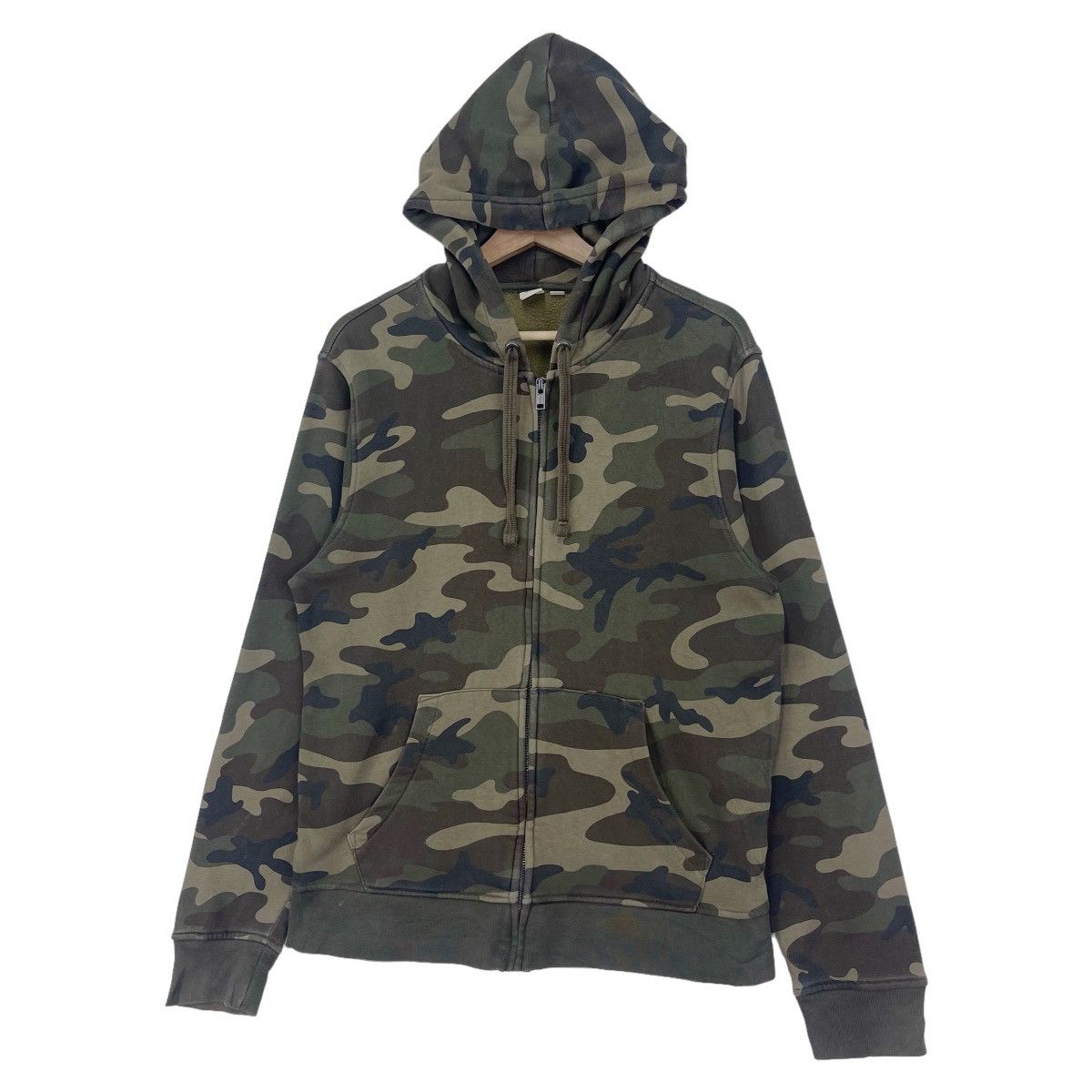 トップス 00s old gap zip up hoodie camo archive Gap × Vintage Gap Camouflage Zip Up Hoodie | Grailed