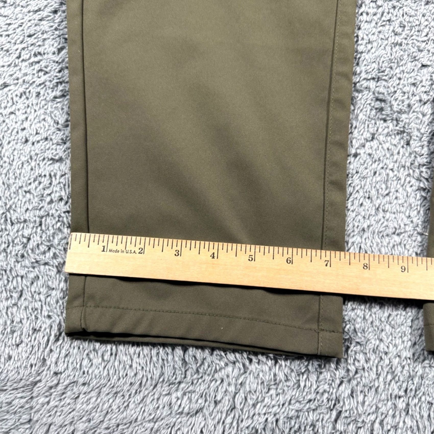 Olive Jack Archer Jetsetter Tech Pants Olive Green Slim Mens 38x29 Chino 4-Pocket Wrinkle Resistant Breathable Travel Casual Business Mens Size US 38 / EU 54 - 4 Thumbnail