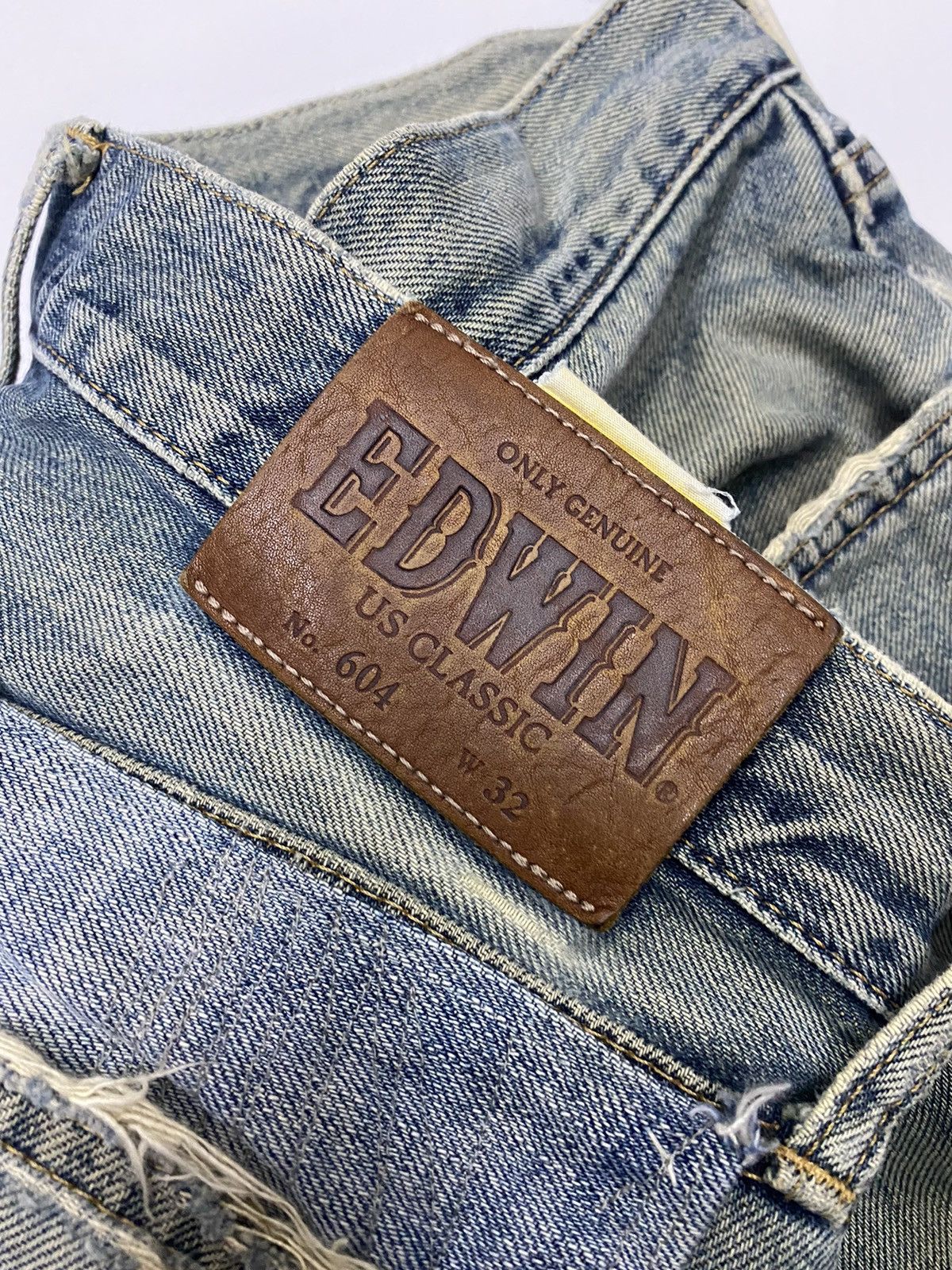 Other BAGGY JEANS EDWIN DISTRESSED DENIM JEANS Size US 32 / EU 48 - 9 Thumbnail