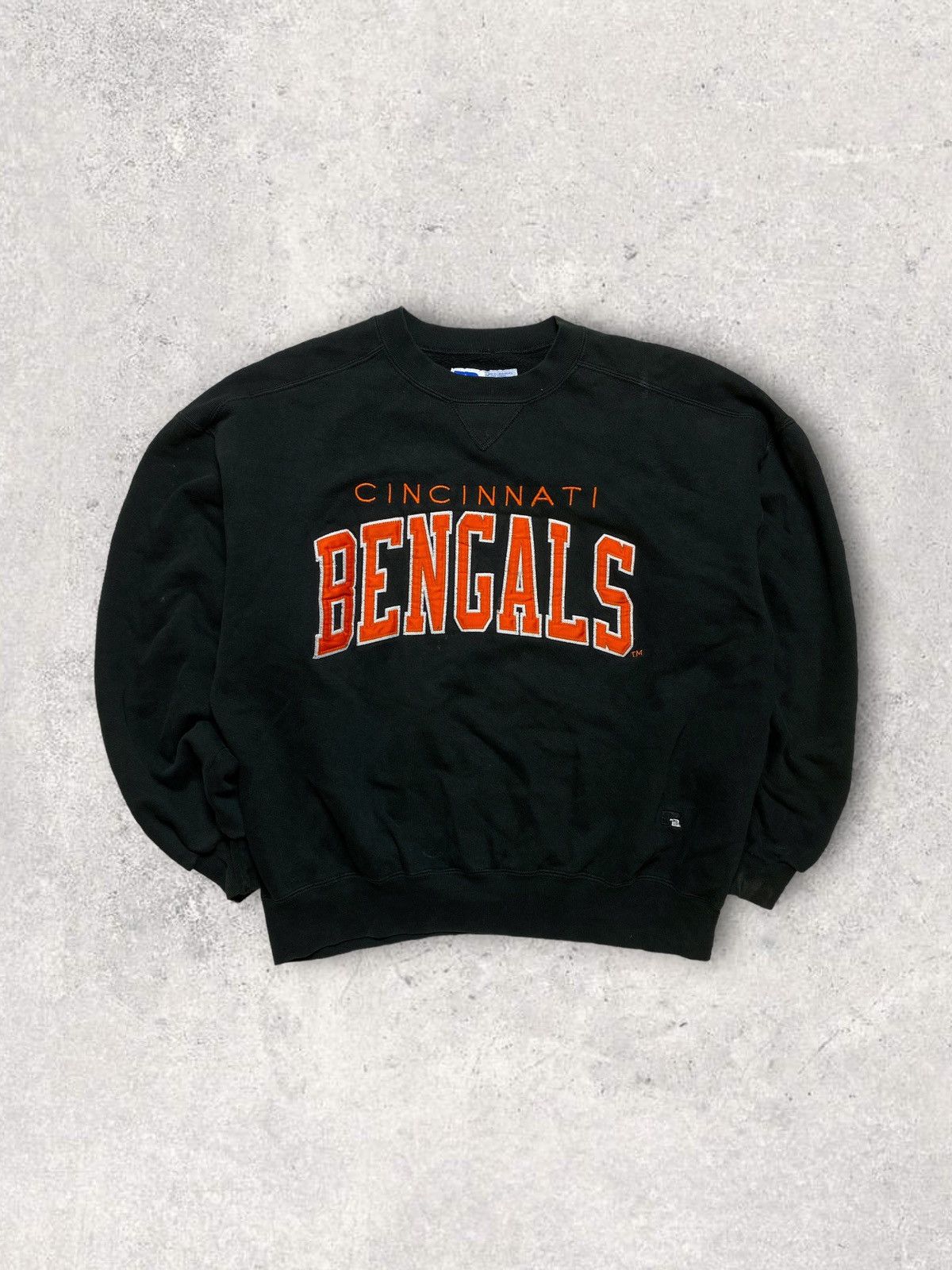 Vintage 1990s Cincinnati Bengals Sweatshirt Sz. L Crewneck NFL selling Collectible USA