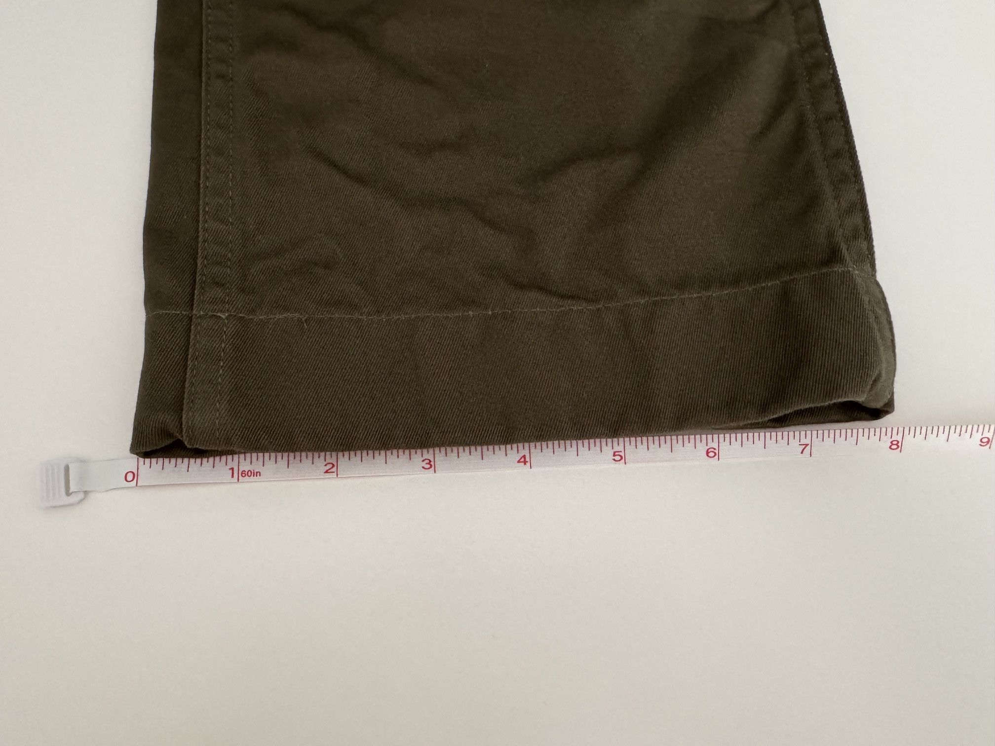 Buzz Rickson's BUZZ RICKSON'S BR40025 Original Spec. Chino Olive 29 x 29.5 Size US 29 - 6 Thumbnail