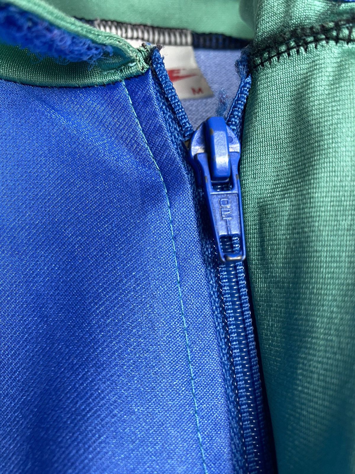 Nike × Vintage Vintage 80s Nike y2k Track Windrunner Jacket drill opti Size US M / EU 48-50 / 2 - 7 Thumbnail