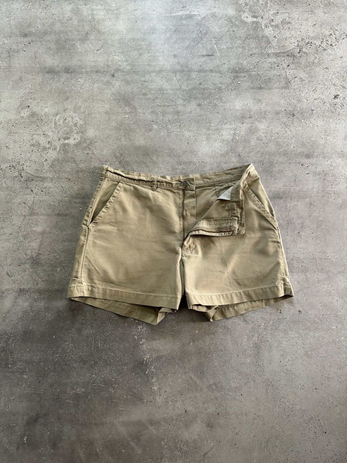 Patagonia × Vintage Vintage 00s Patagonia Organic Cotton Faded Hiking Shorts Size US 38 / EU 54 - 7 Thumbnail