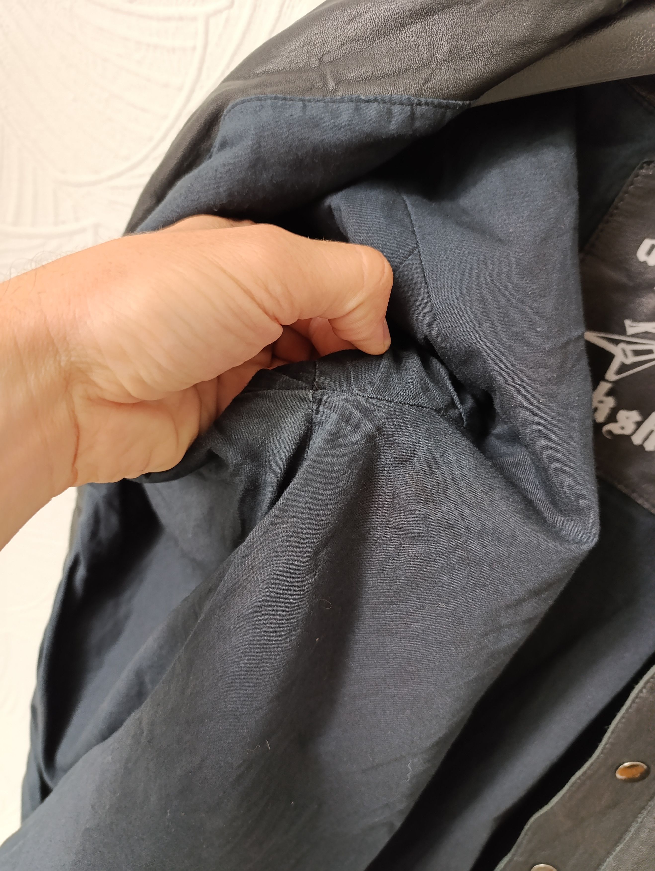 Allsaints ALLSAINTS BLACK LEATHER ROCK SHIRT JACKET Size US M / EU 48-50 / 2 - 15 Thumbnail