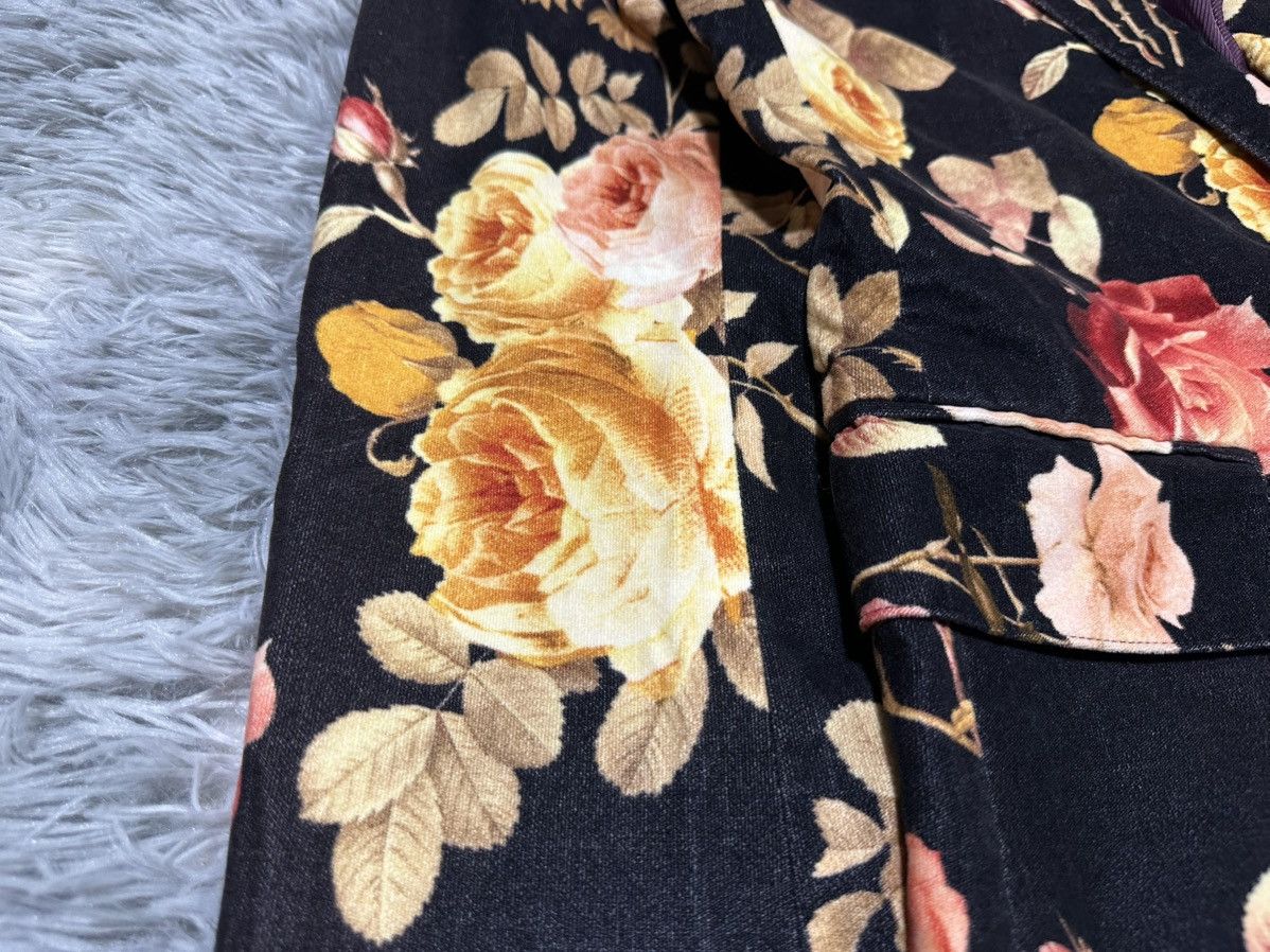 Tornado Mart 🔥Y2K Archived Tornado Mart Floral Blazer Jacket Size US M / EU 48-50 / 2 - 6 Thumbnail