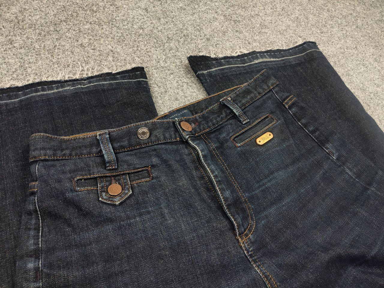 Marc Jacobs Marc Jacobs Charlie P02 High Rise Flare Stretch Jeans Size 32" / US 10 / IT 46 - 12 Thumbnail