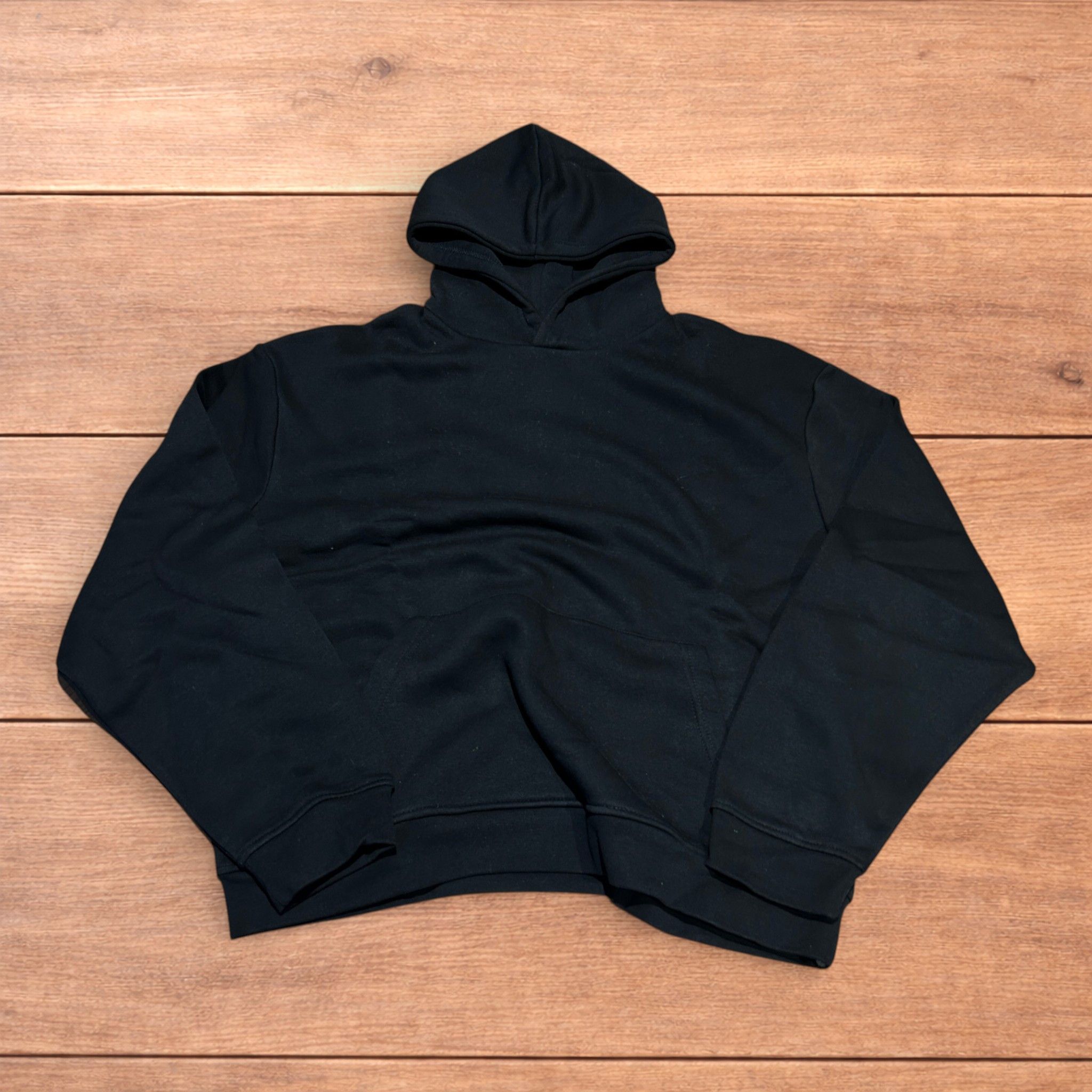 Japanese Brand Oversized baggy boxy Korean hoodie jumper in black. Size US M / EU 48-50 / 2 - 1 Thumbnail