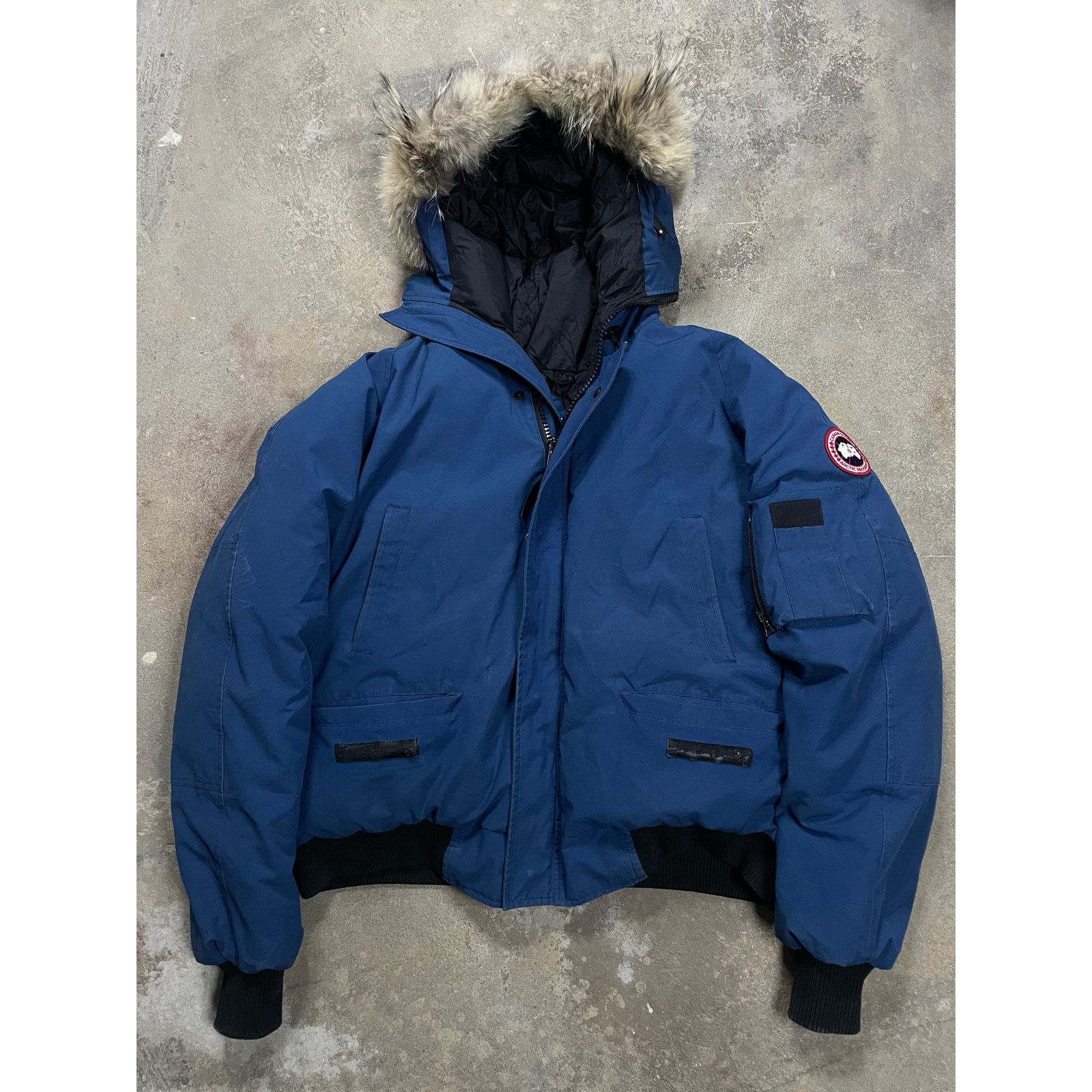 Canada goose coat no fur deals