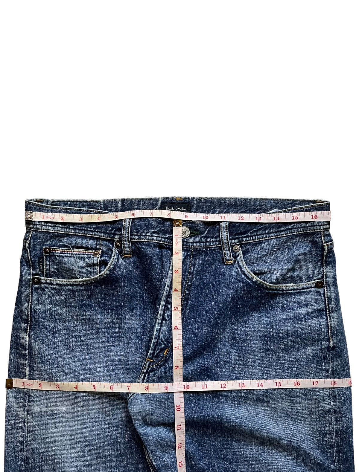 Designer × Paul Smith Vintage Paul Smith UK Blue Wash Baggy Style Jeans Size US 34 / EU 50 - 12 Thumbnail