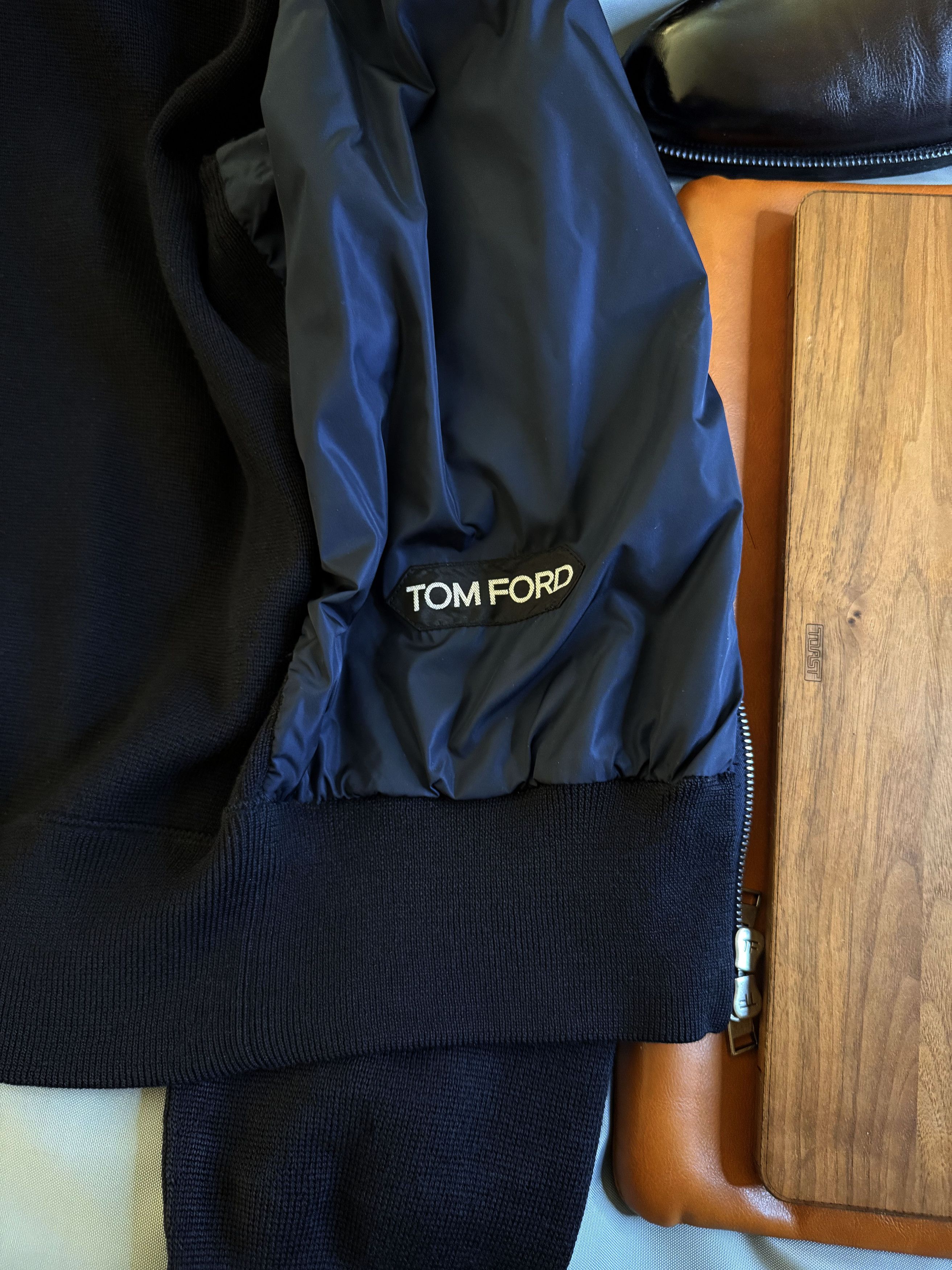 Tom Ford Best Dressed Rare $4,350 w/tax TOM FORD Panel Knit Jacket Size US M / EU 48-50 / 2 - 12 Thumbnail