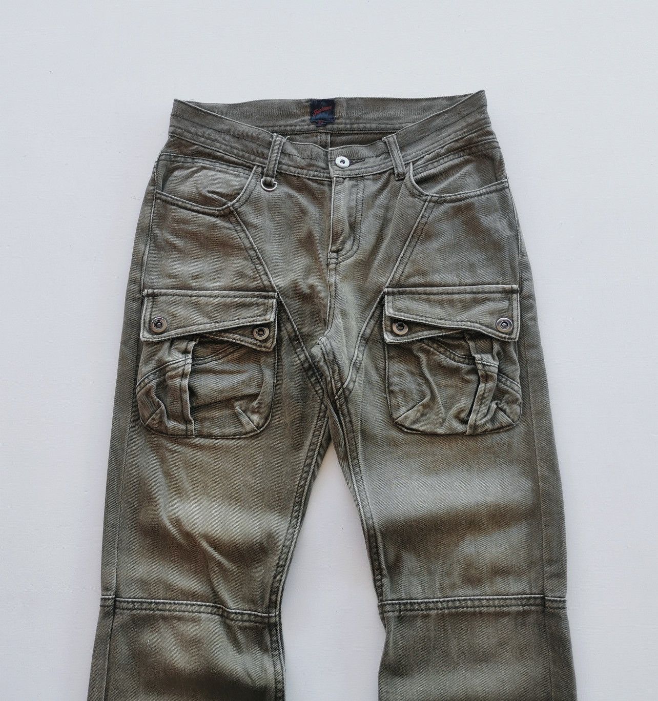 JACKROSE Bootcut Jack Rose Multipocket Cargo Jeans Size US 30 / EU 46 - 3 Thumbnail