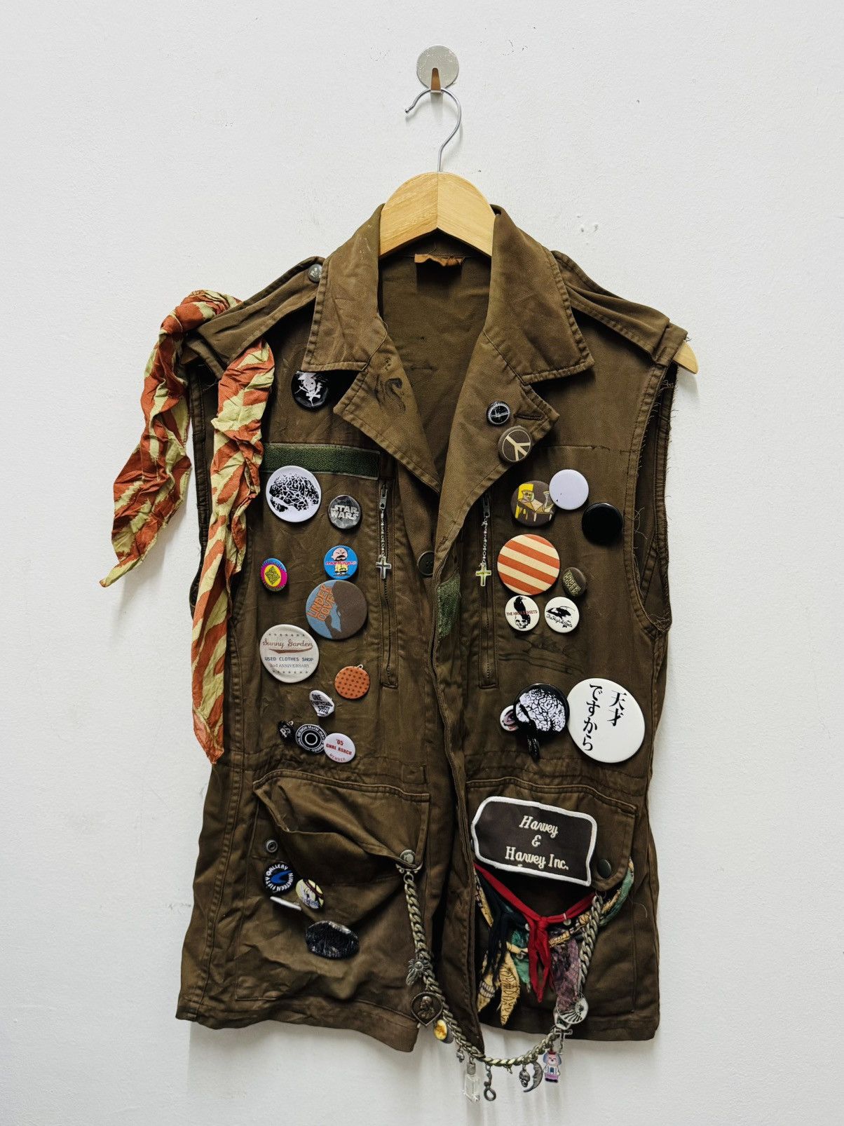 Vintage 1982 Warein Flers French Military Jacket custom